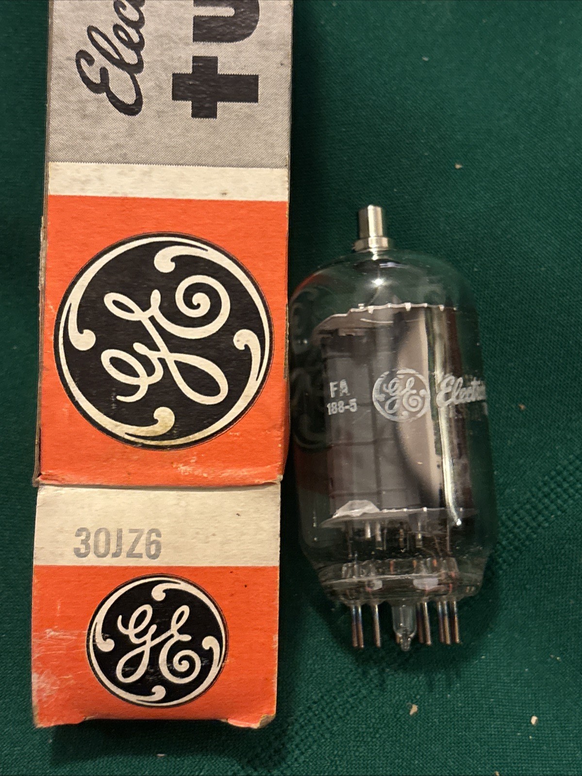 General Electric GE NOS NIB 30JZ6 Tube Audio Amplifier Hi-Fi Fidelity Quality