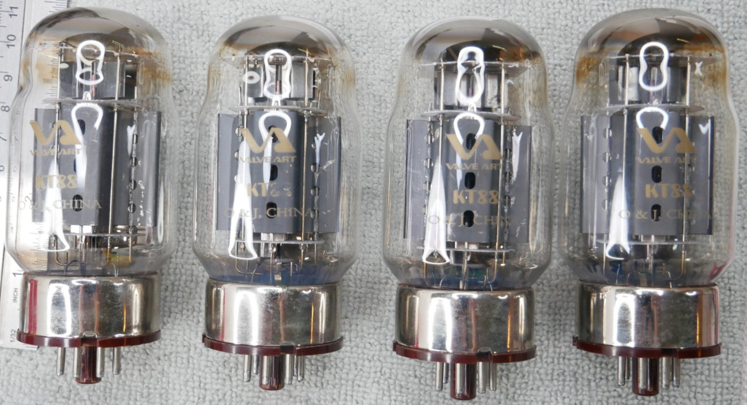 KT88 VALVE ART POWER TUBES MADE IN CHINA QUAD TEST EXCELLENT