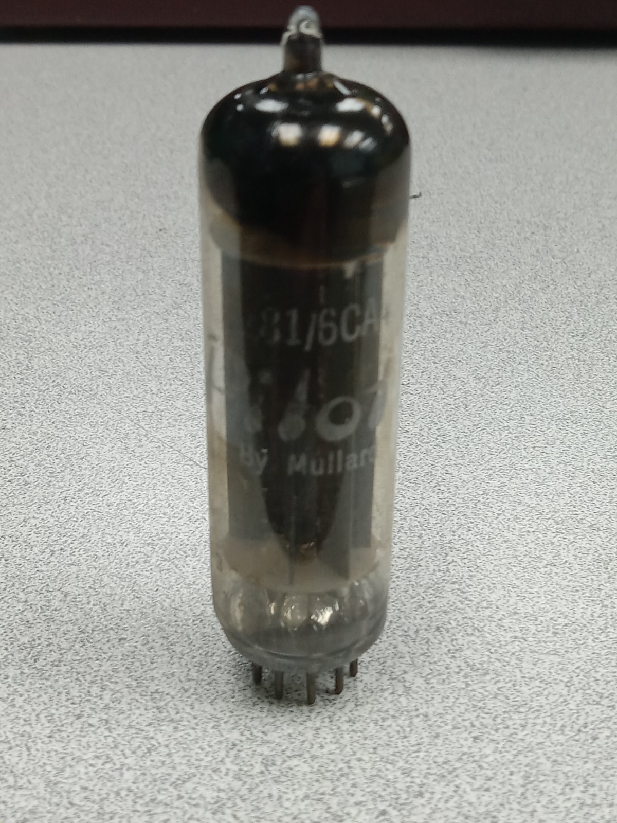 MULLARD EZ81 6CA4 D Getter Rectifier Tube Balanced & Strong