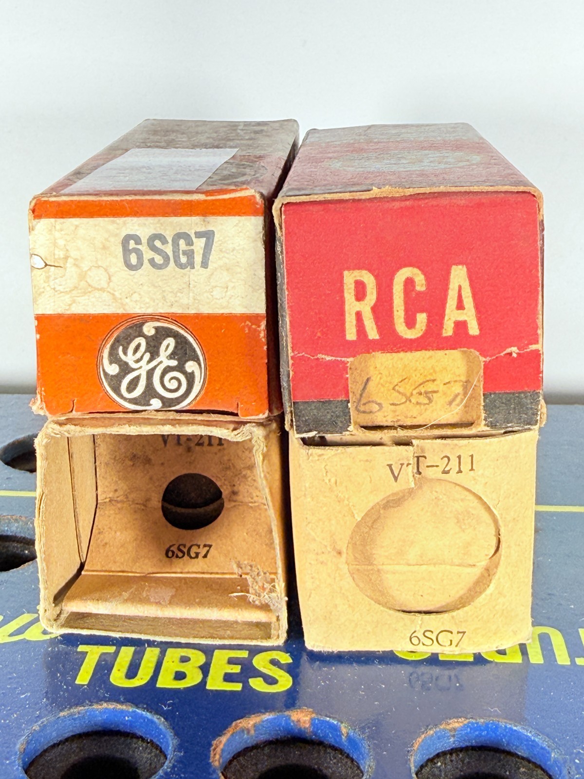 Lot of 4 6SG7 VT-211 NOS NIB Tested Like NOS Tube