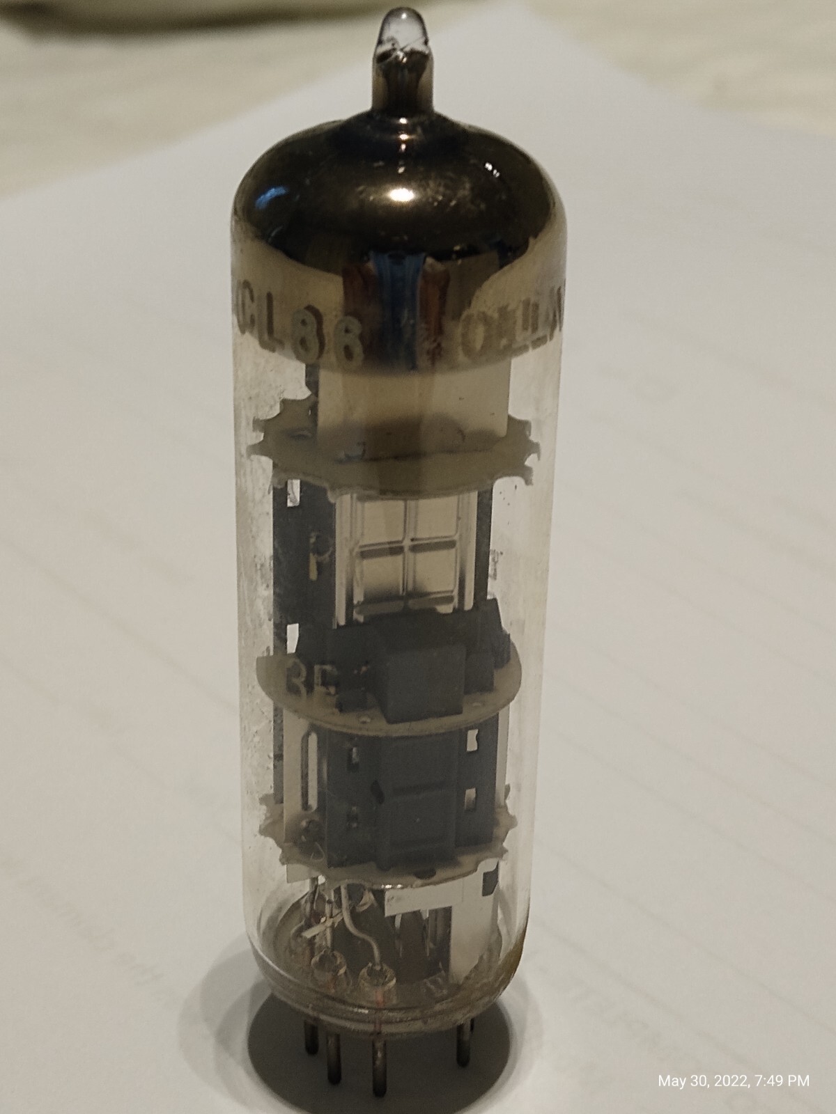 One Vintage Electrohome 6GW8/ECL86Electronic Vacuum Tube Made in Holland
