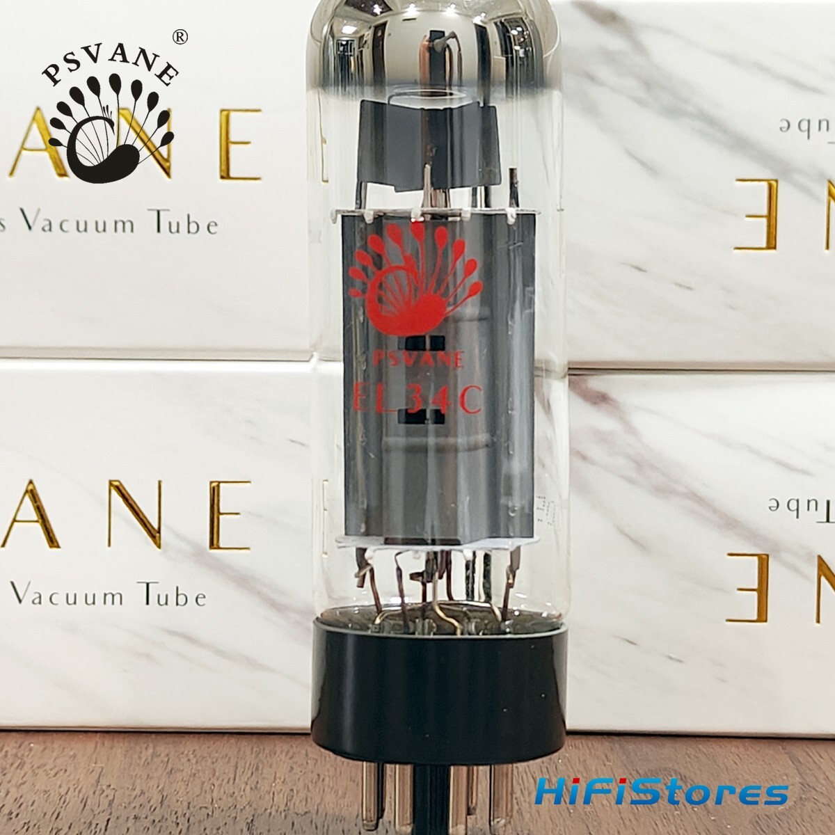 4PCS PSVANE EL34C Replaces EL34 EL34B 5881 6L6G 6CA7 6P3P KT77 Precision Matched