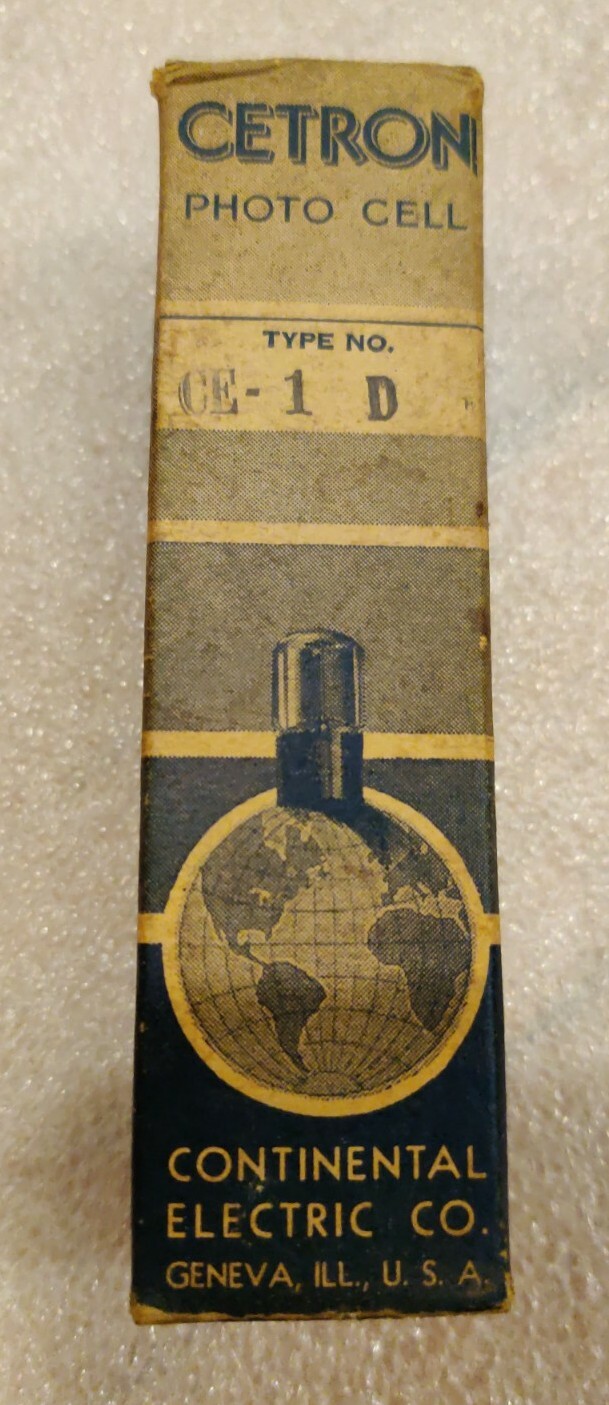NOS – Cetron Photo Cell Vacuum Tube CE-1-D
