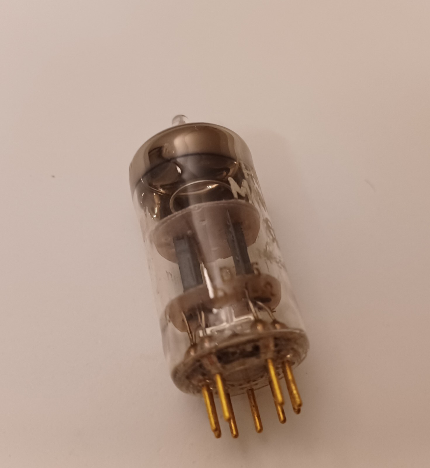 Philips Miniwatt 6201 Pinched Waist Gold Pins 12AT7