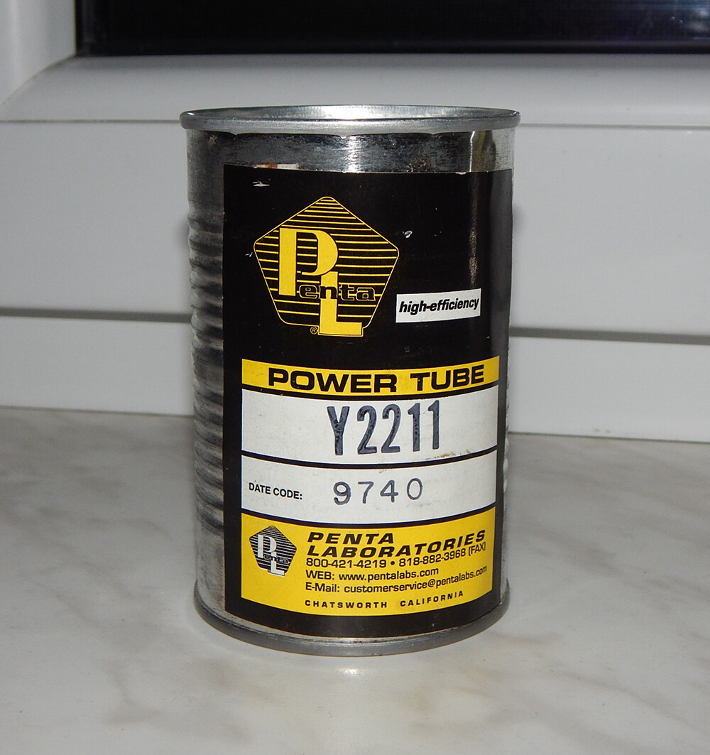 Tube PENTA Laboratories POWER TUBE Y2211 – California – NOS