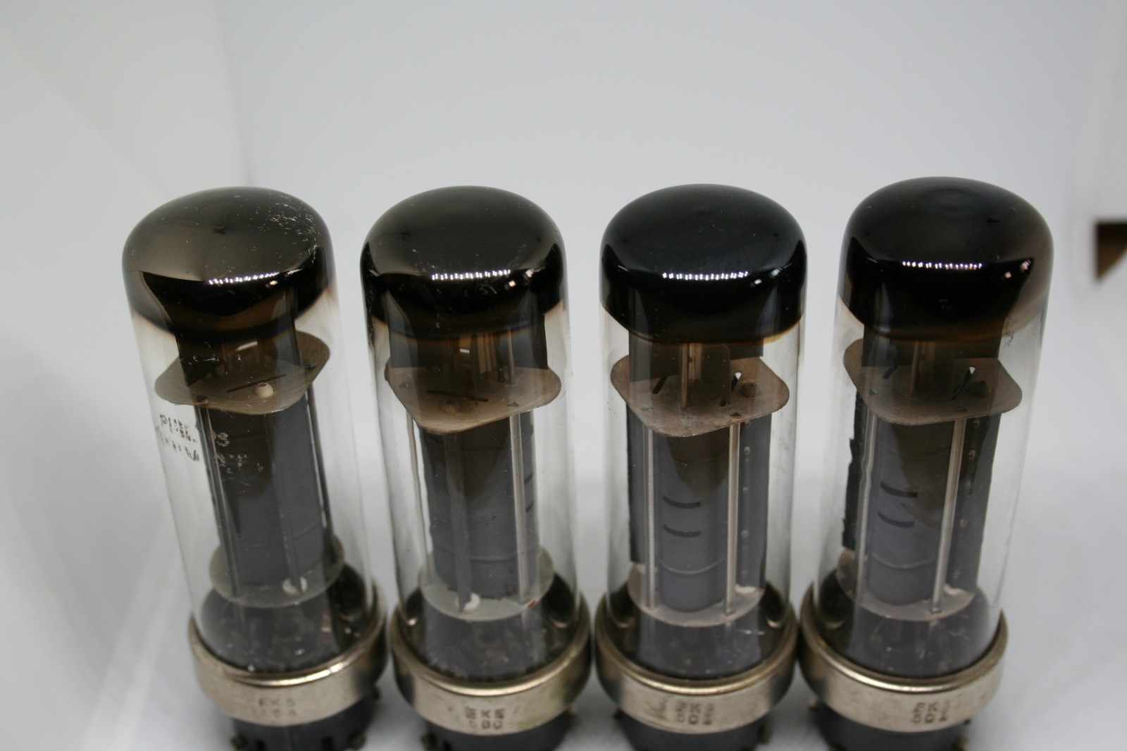 4699 METAL BASE EL6/425 TUBE QUAD MATCHED 1950’s PRE EL34 EL60 VINATGE STEREO X4