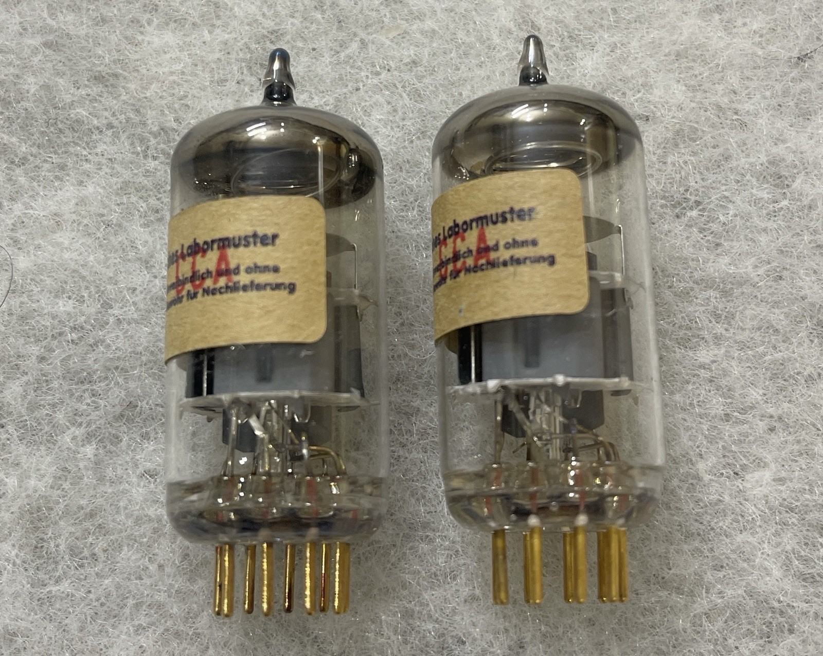 Telefunken Cca E188CC E88CC Laboratory Version 1960s Super Rare NOS NIB One Pair