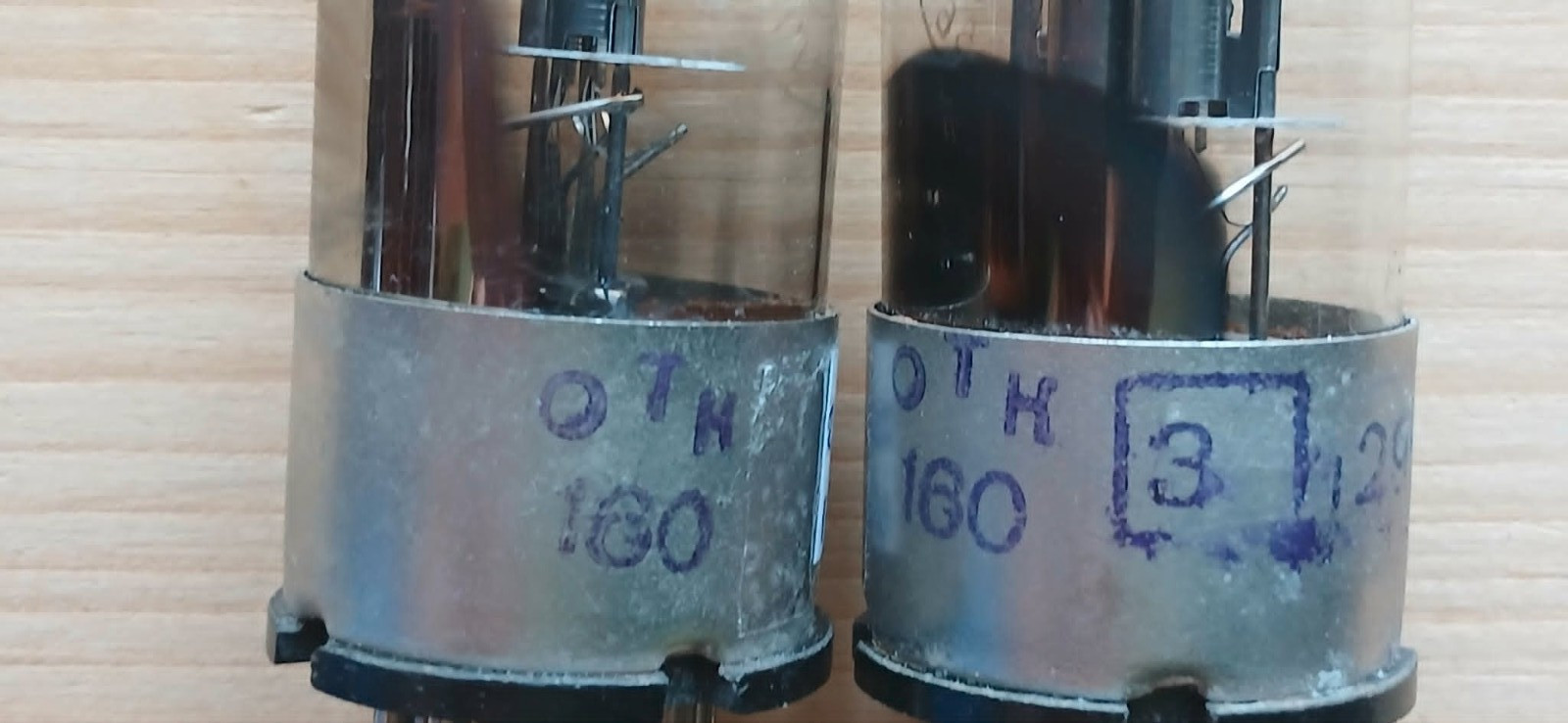 Audiophile Grade Matched Pair 6N9S 6SL7GT Vacuum Tube Metal Base MELZ 1956′ NOS
