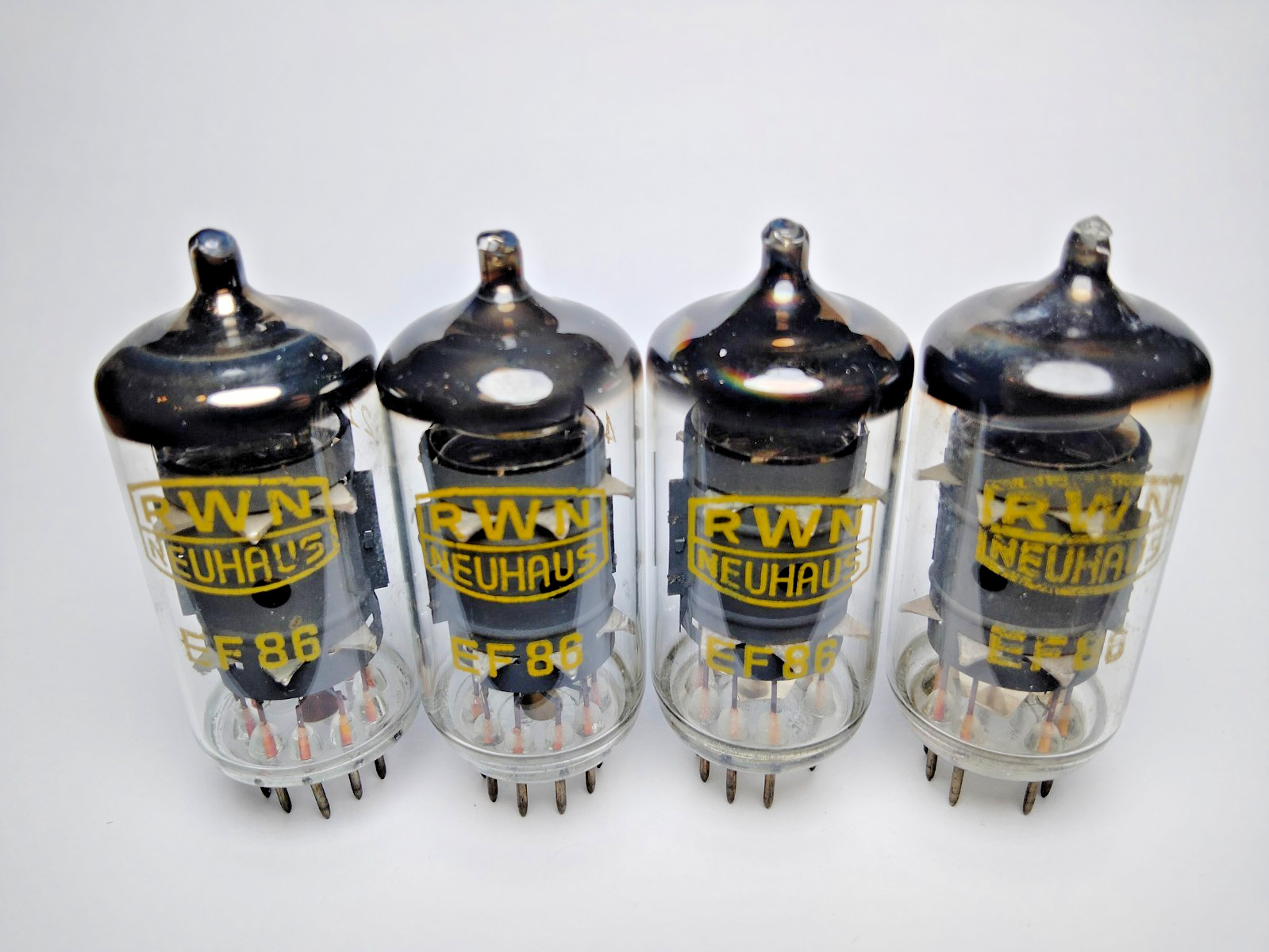 4 pcs New EF86/6BK8/EF806S RFT Tubes