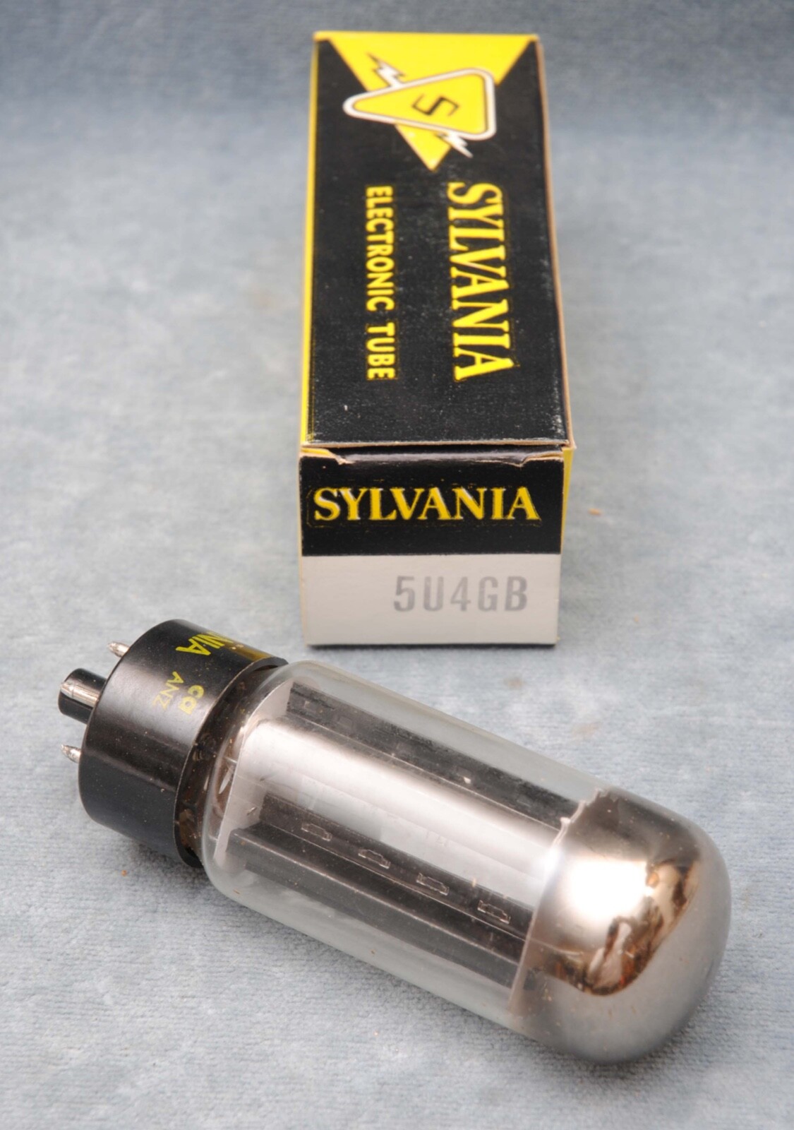 NEW OLD STOCK SYLVANIA VACUUM TUBE 5U4GB-5AS4A