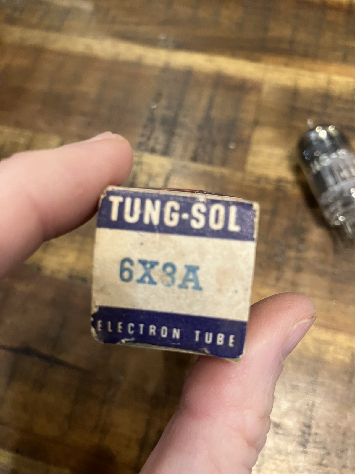 Tung-Sol Electron Tube 6x8a Open Box Not Tested