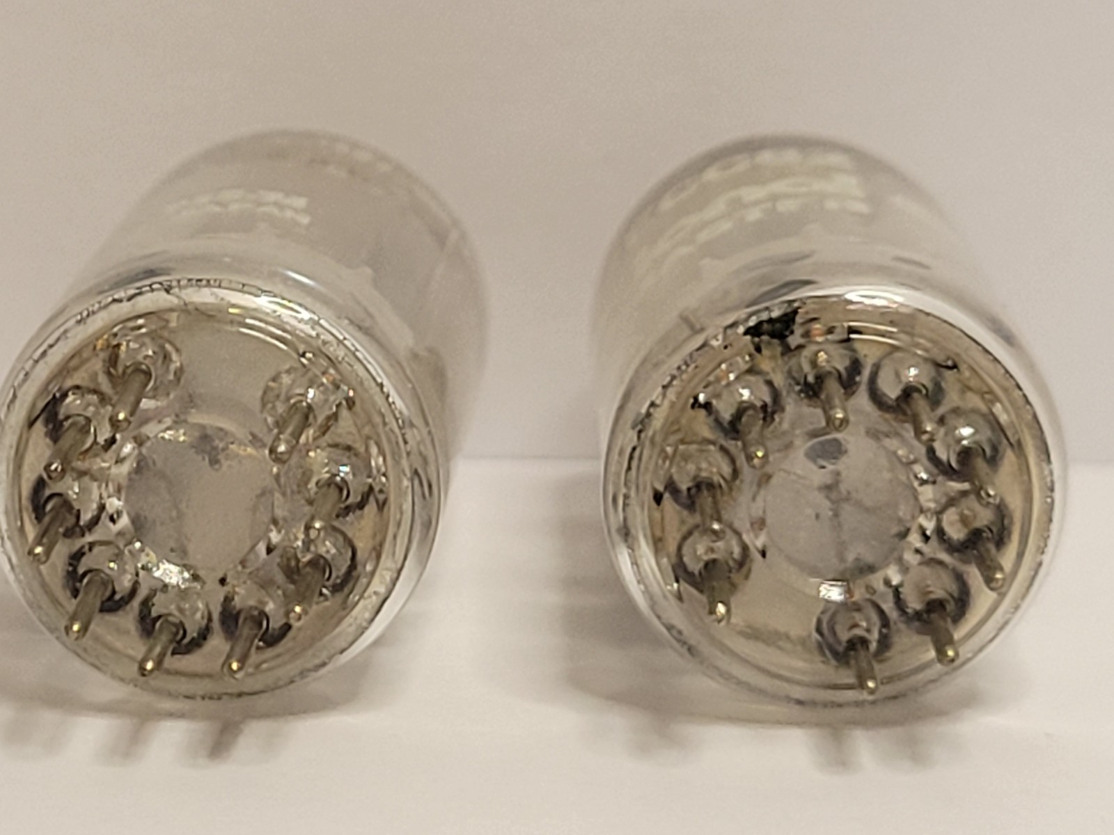 Matsushita 12au7a Low Noise (PAIR) NOS Test Very Strong Etracer