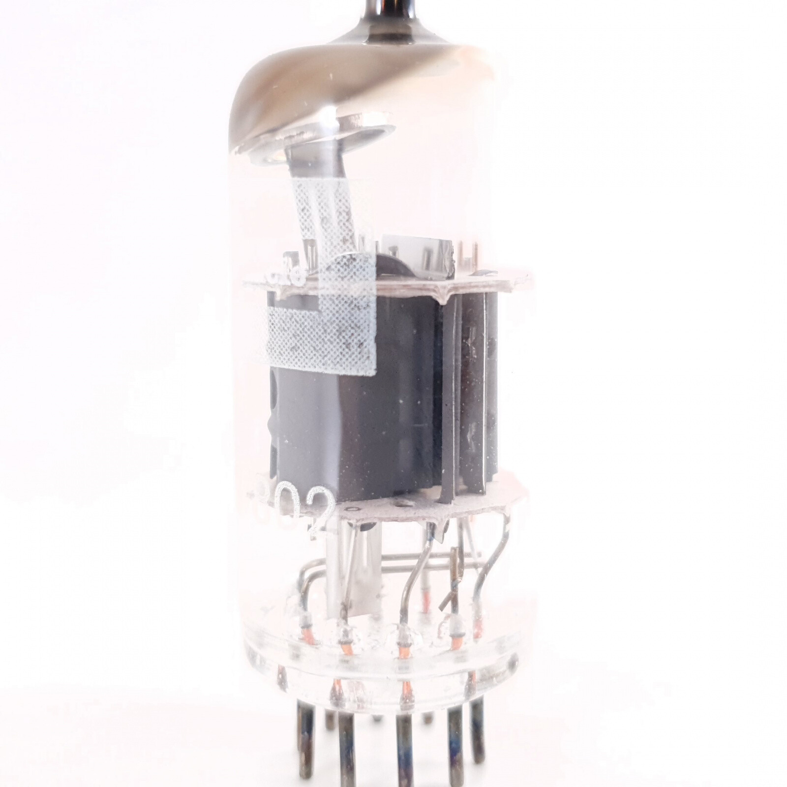 1 X ECF802 / 6JW8 PINNACLE TUBE. COPPER RODS. 12. CH114