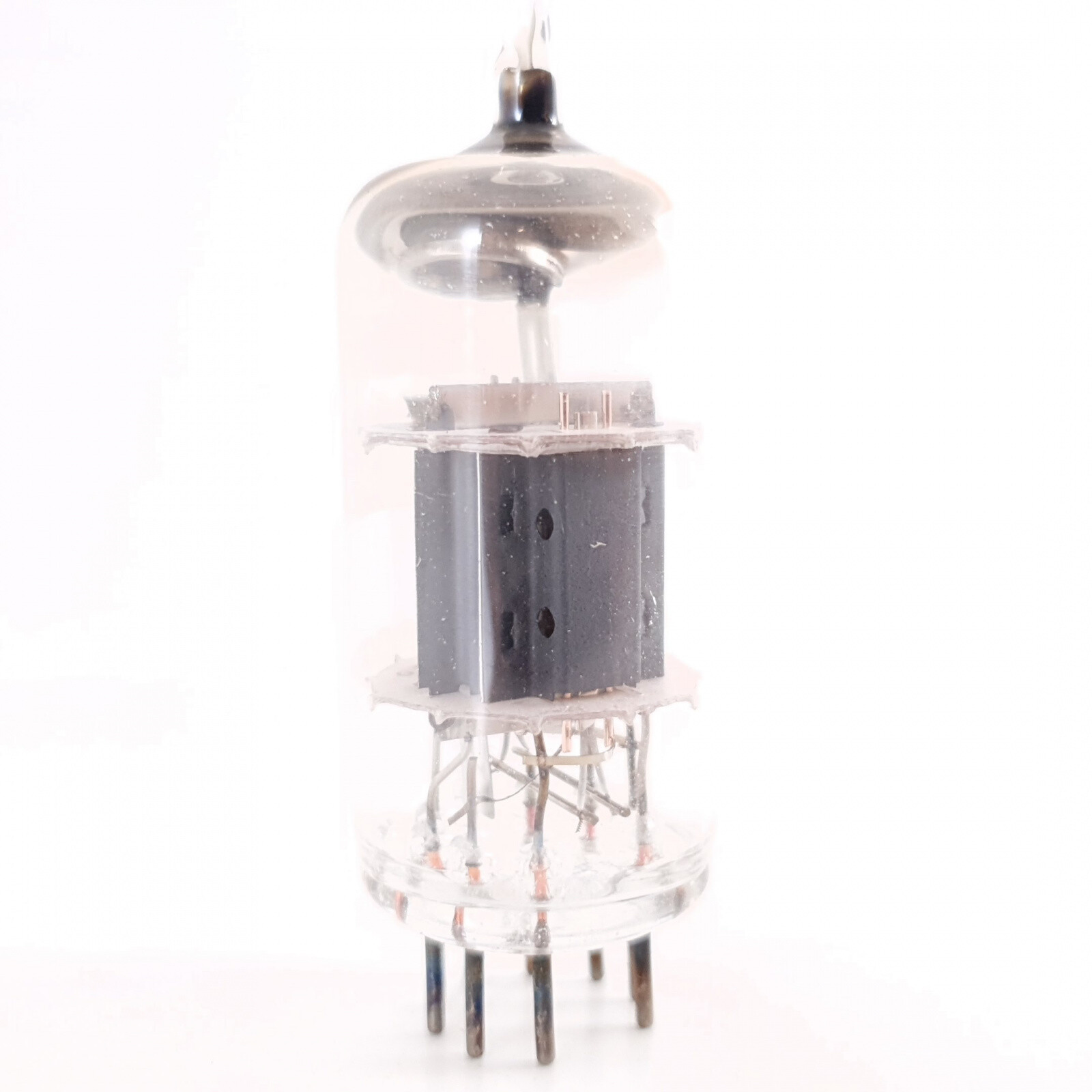 1 X ECF802 / 6JW8 PINNACLE TUBE. COPPER RODS. 12. CH114
