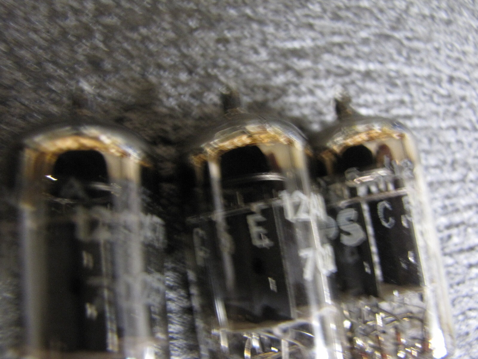 1975 Phillips / Mullard 6CA7 (quad) 7025 /12AX7 (three) MATCH SET !!!!!!