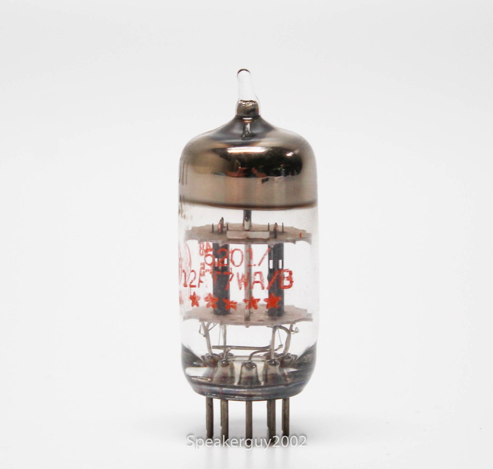GE General Electric 6201 – 12AT7 WA/WB Vacuum Tube — KT2