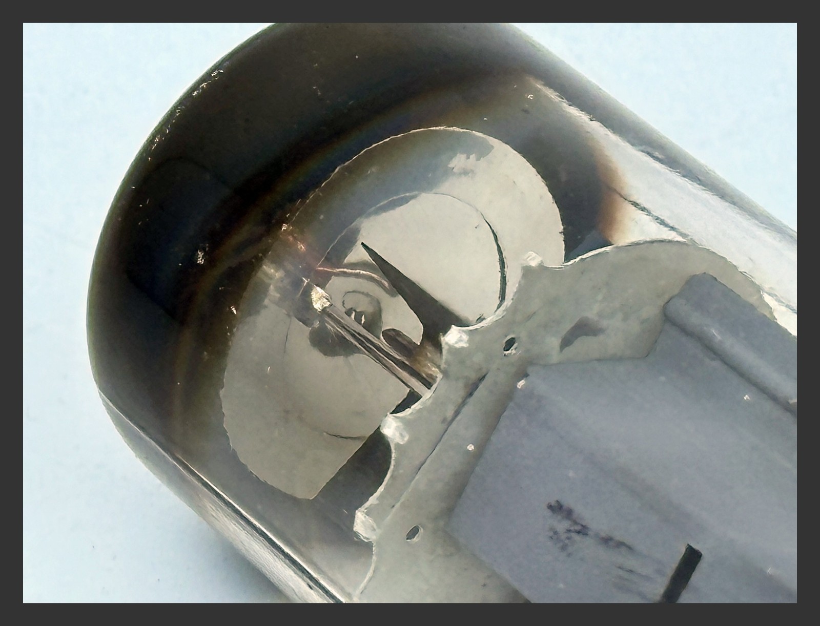 1 x Philips EL34 6CA7 Test MIN. 1950’s 5Z SYA Metal Base Pentode Vacuum Tube