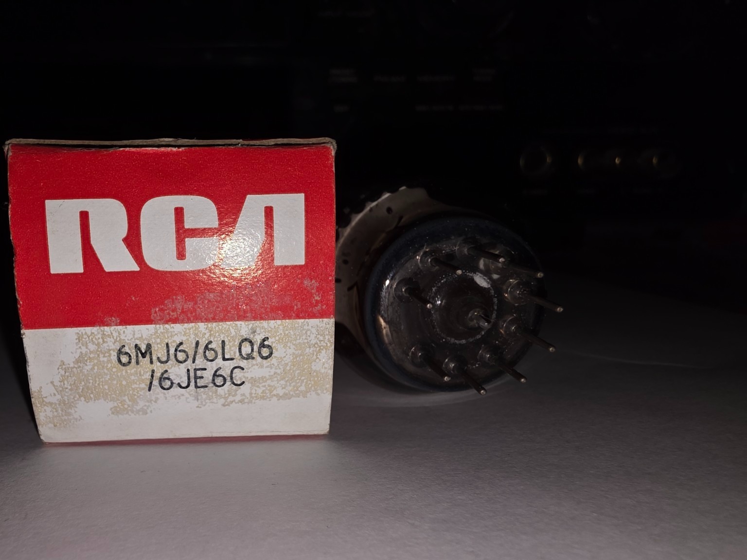NOS 6JE6A Electron Tube – Japan Made – RCA Box – Compatible 6JE6C / 6MJ6 / 6LQ6