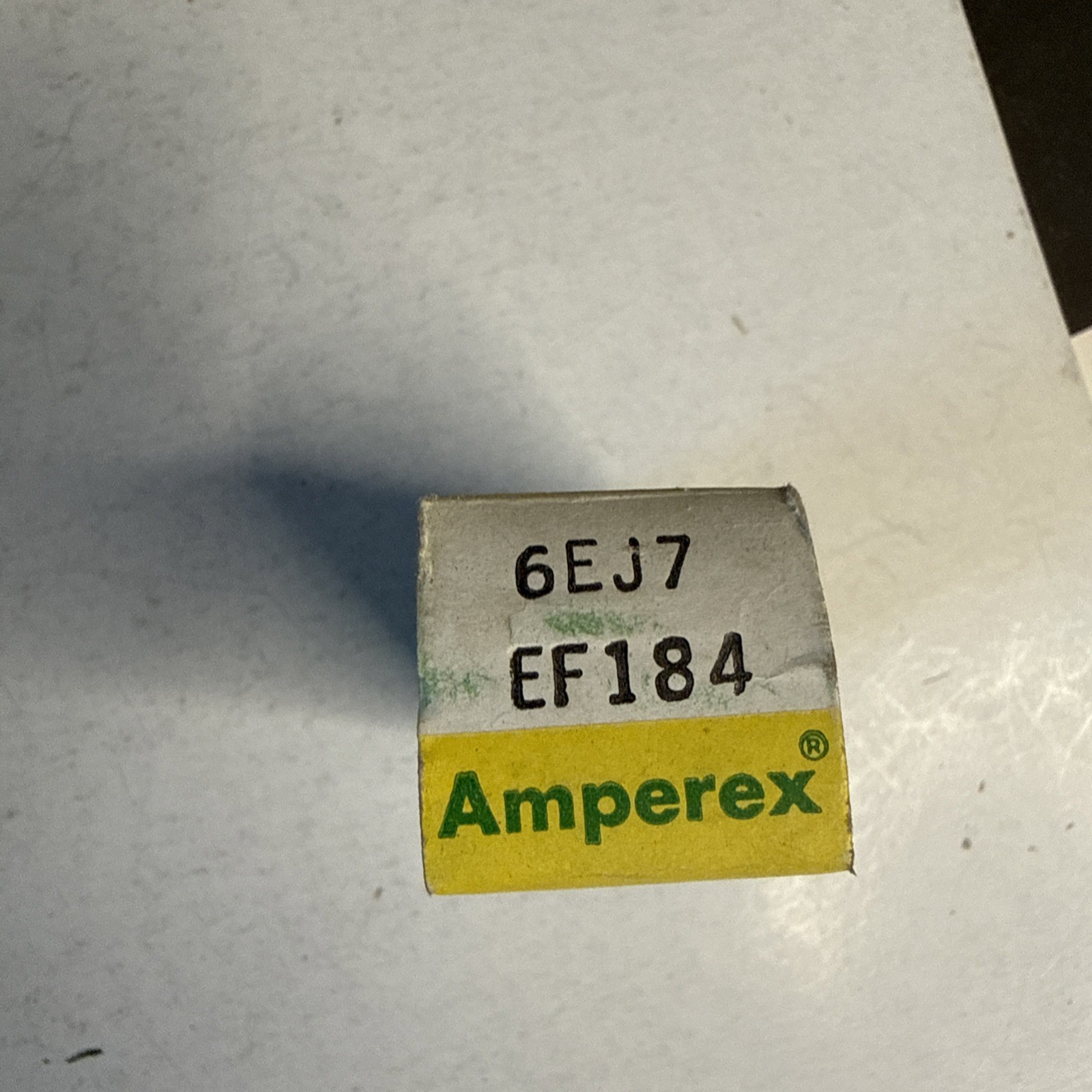 NOS Amperex 6EJ7 / EF184 Vacuum tube Made In Austria Tu4