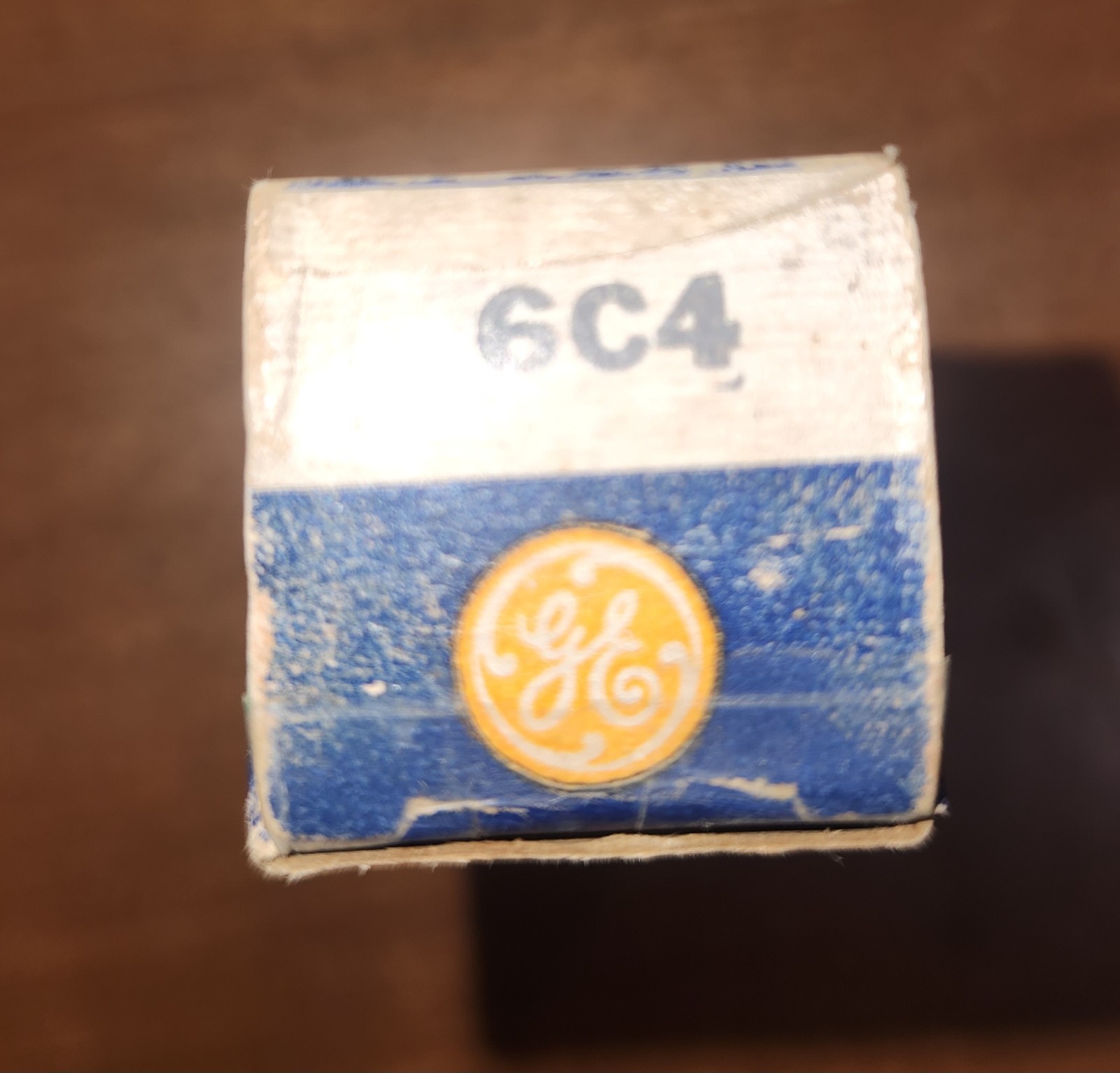 GE Electronic Tube 6C4 Vaccuum Tube NOS radio