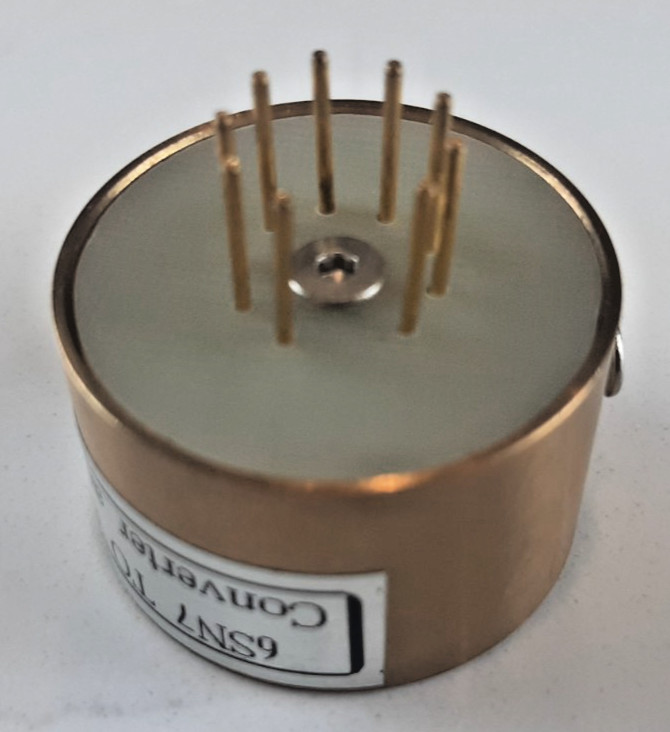 6SN7 6SL7 to 6N3 Tube Adapter Converter 6.3V US Seller 6SN7 on top in place 6N3