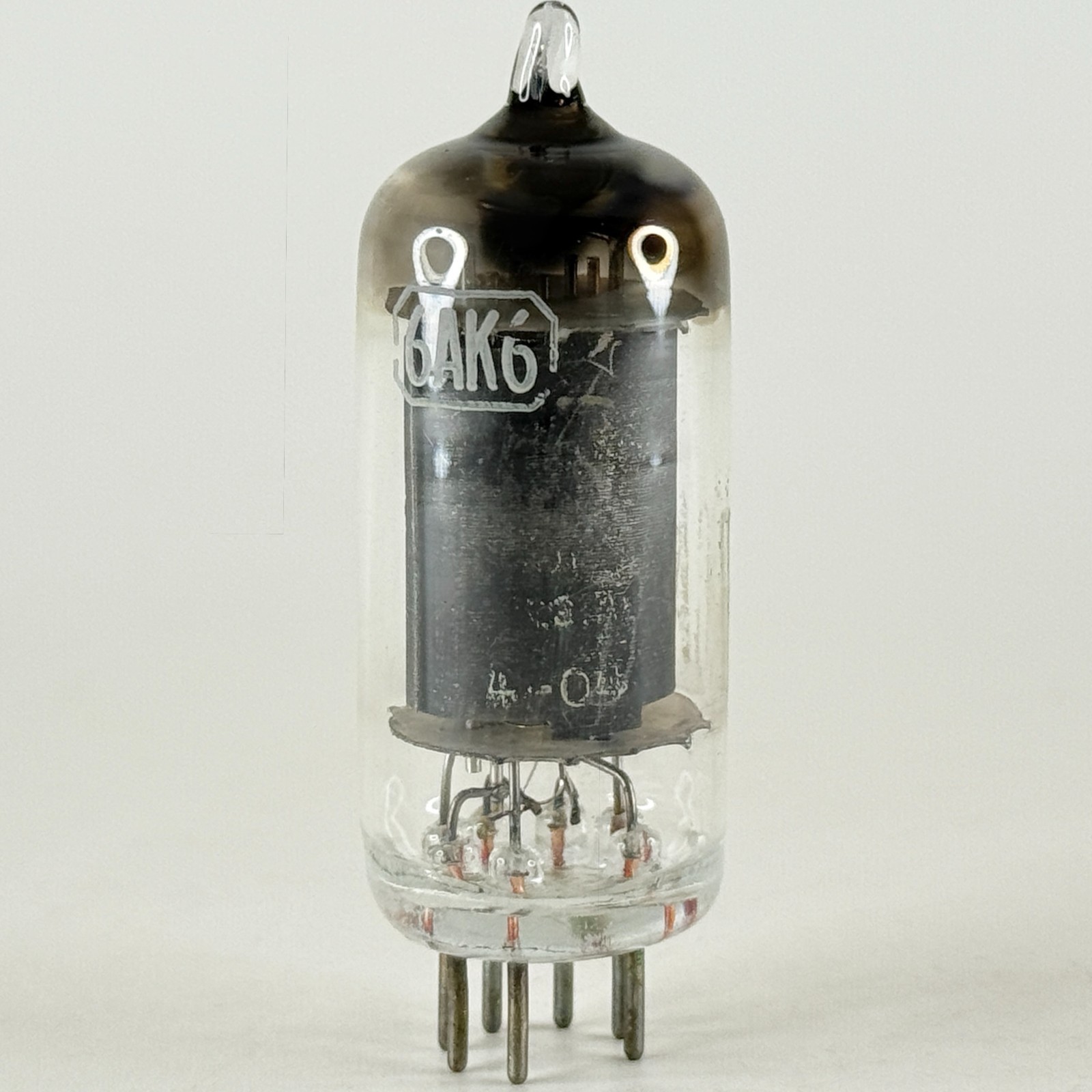 (1) Tested RCA 6AK6 Tube with Box Date Code 4-04 Power Amplifier Pentode Tube
