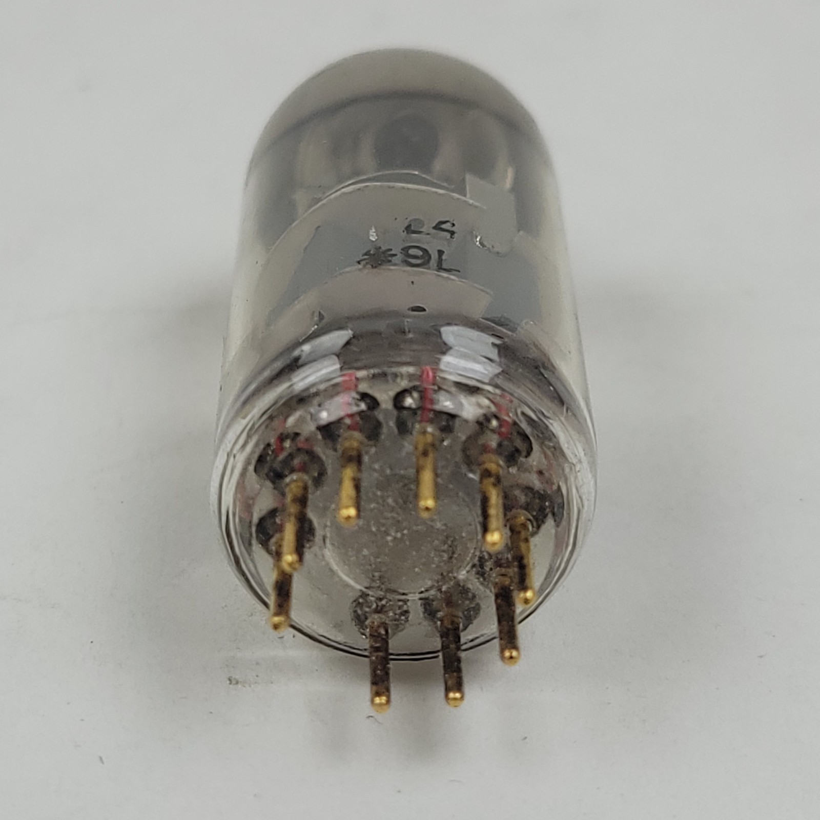 Rare Amperex USN 6922 Gold Pin D Getter Grail Tube USA Tested Balanced