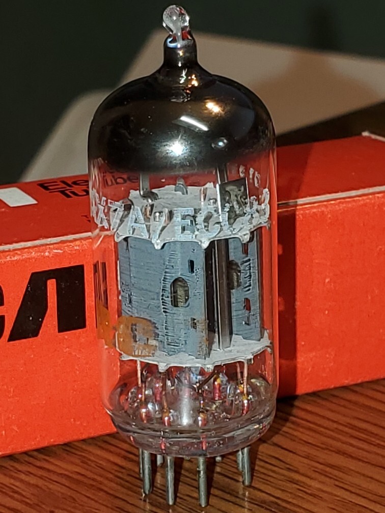 12AX7A Tungsram “RCA” NOS/NIB MaxiPreamp2/TV7 Tested ( 1 ) Tube Lot