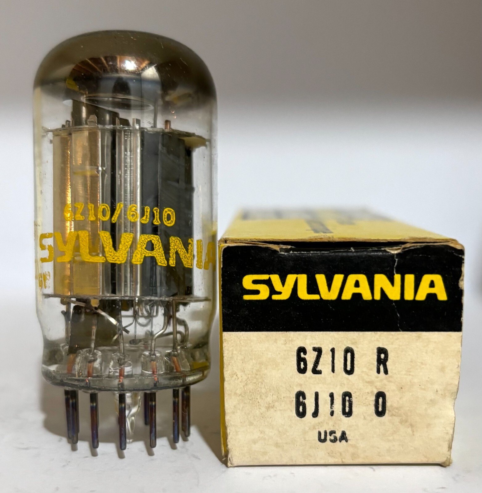 Sylvania USA Type 6Z10/6J10 Beam Audio Pentode Vacuum Tube NOS/NIB