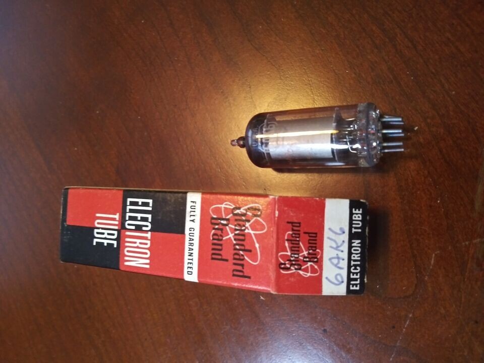 StandardBrand 6AK6 Audio Electronic Vintage Radio TV Valve HAM Vacuum NOS Tubes