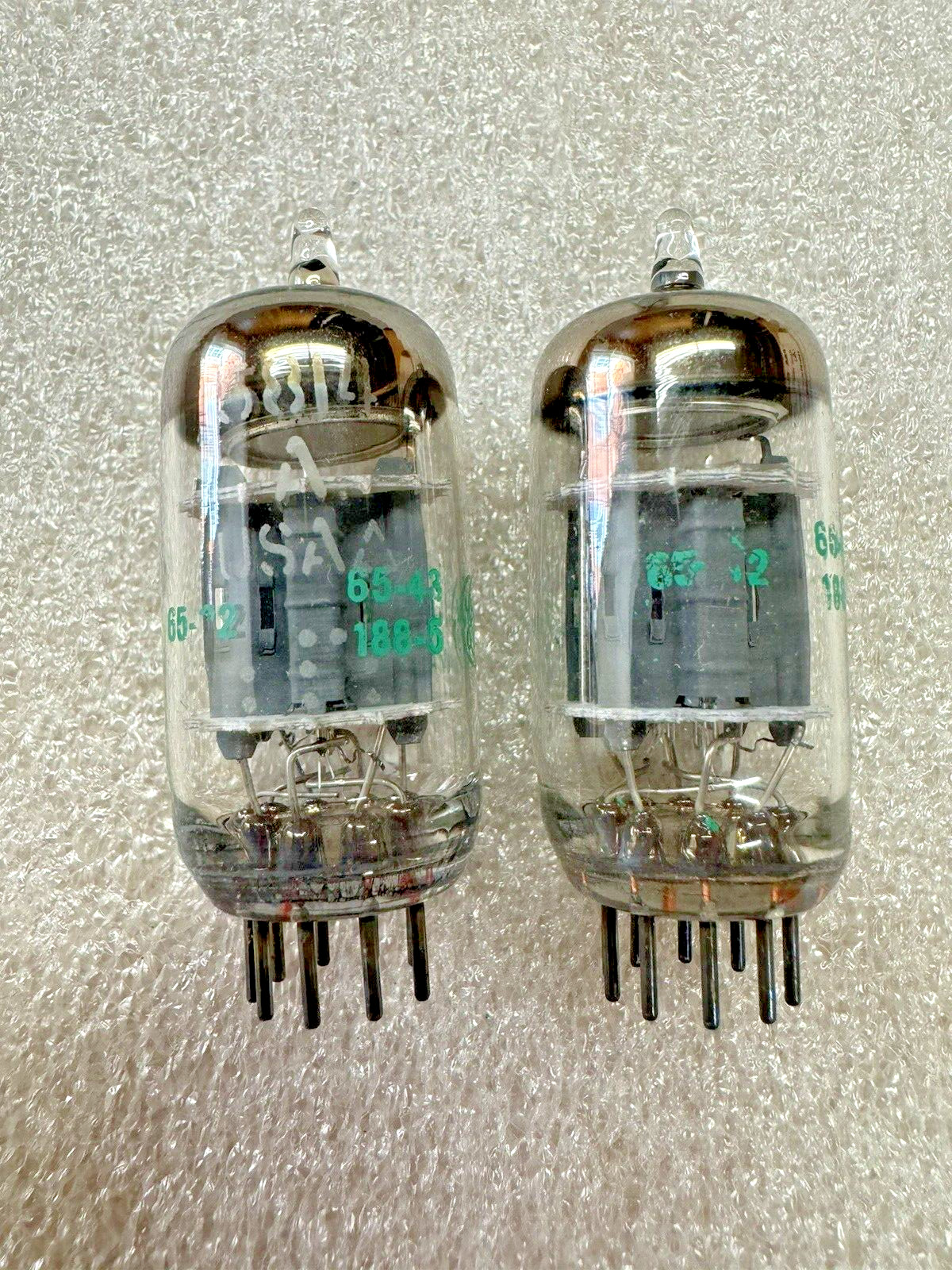 NOS NIB GE JG-5814A 12AU7 ECC82 Low Noise Preamp Tubes