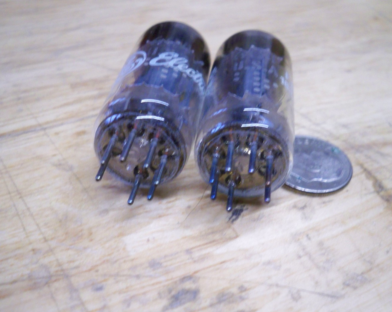 Vintage NOS/NIB (2) Pair GE 6C4 Tubes