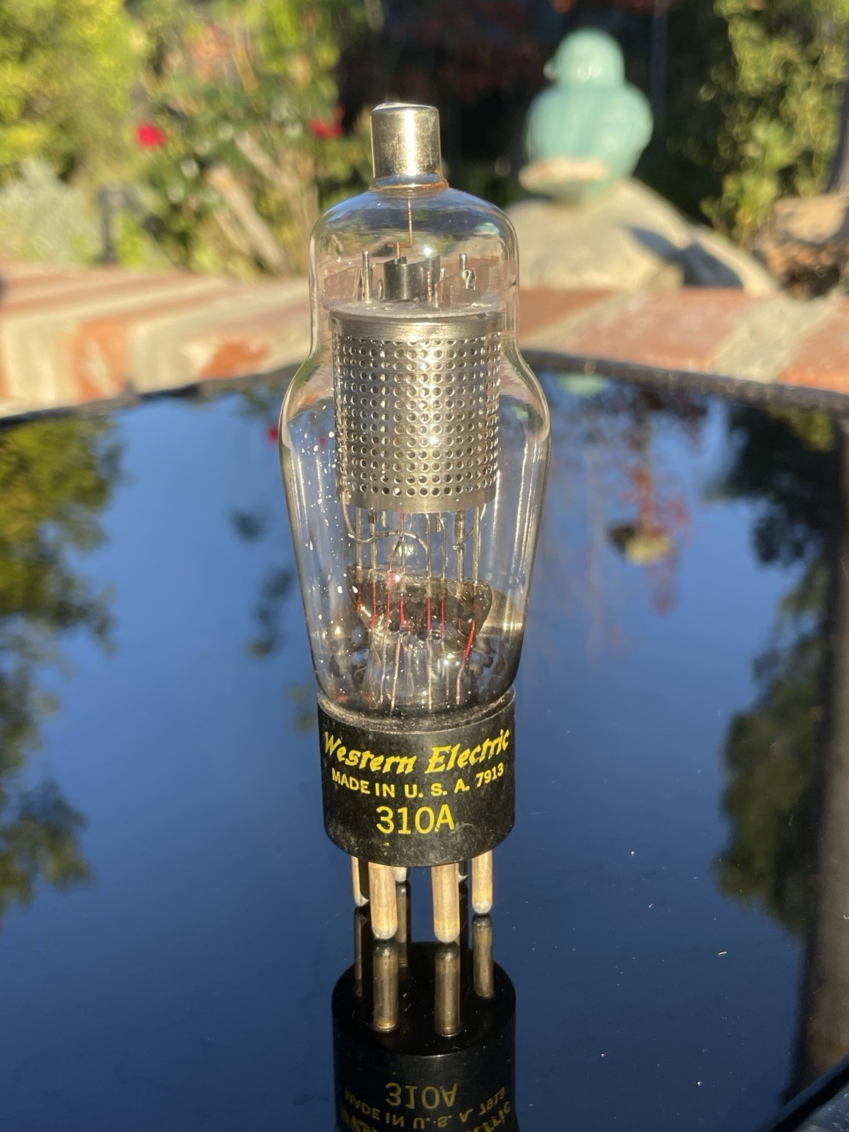 Western Electric 310A Tube O Getter TV7 Tested UNDER MINIMUM PARTS REPAIR 24.3