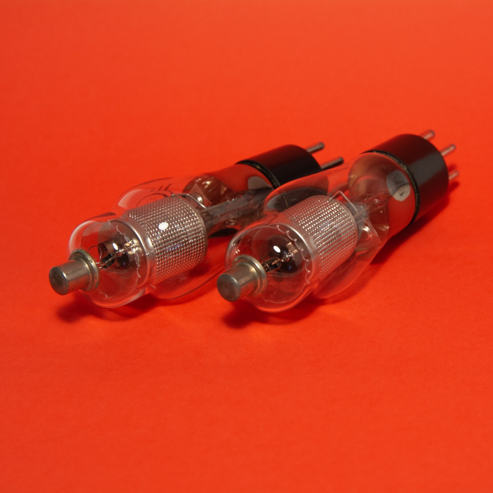 PAIR 10J12S / WE310A Svetlana Pentode Valves Soviet Tube. Same date.