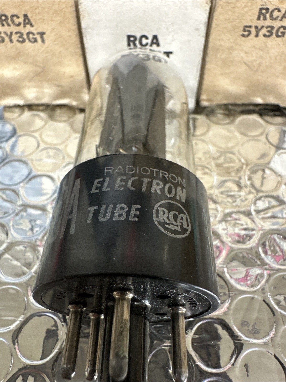 Lot of (11) RCA 5Y3GT Vacuum Tubes – New Old Stock (NOS) in White Boxes