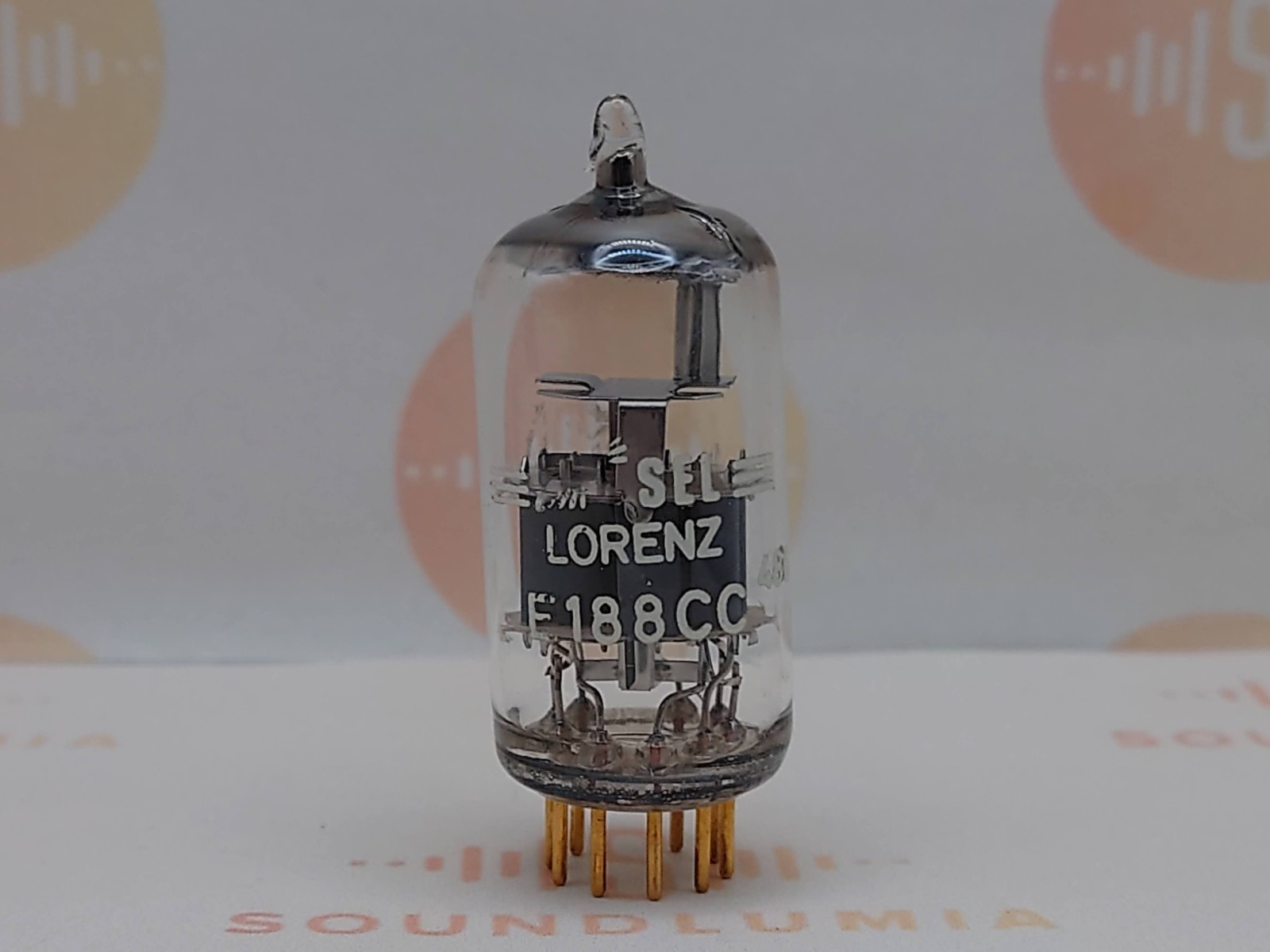 1x Siemens E188CC 7308 Gray Shields O-getter – Lorenz Label – Munich 1966 – NOS