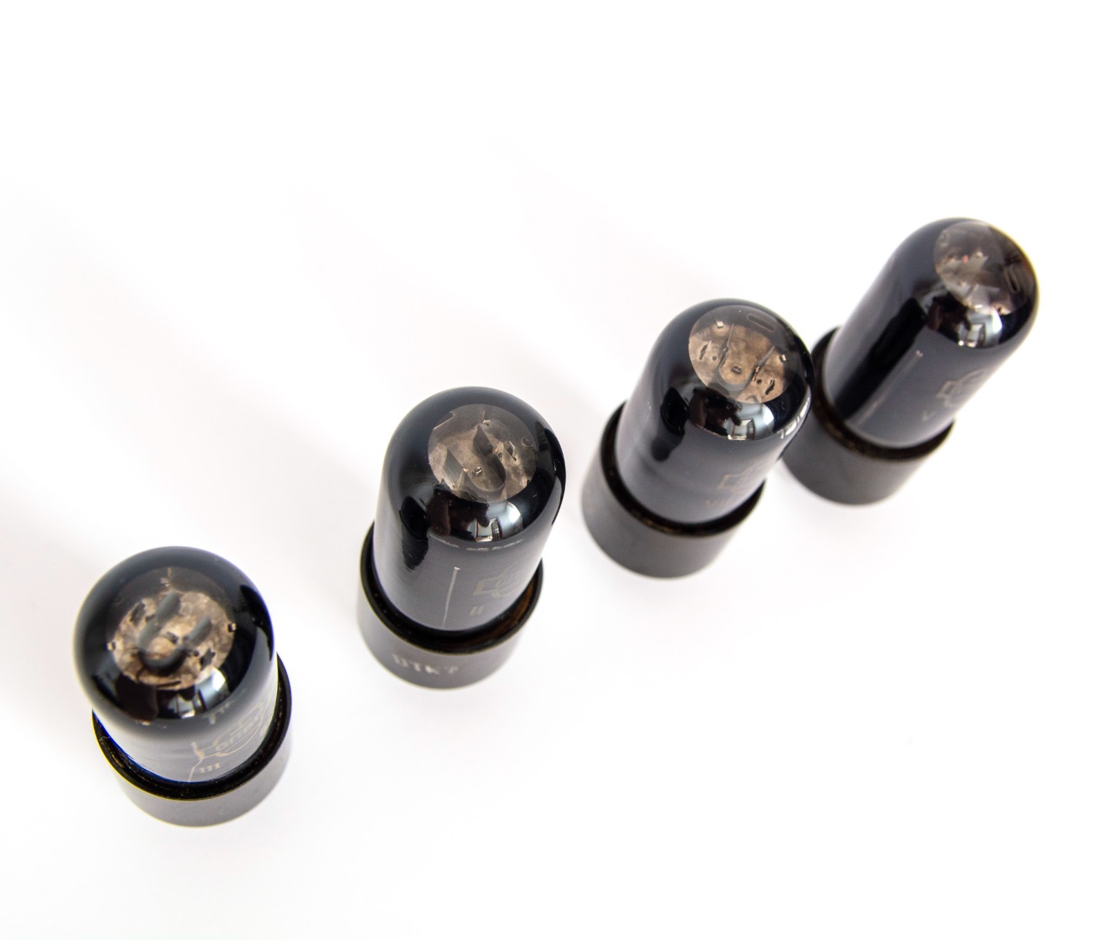 6P6S / 6V6GT / 6П6С / 6P6P MATCHED QUAD (4pcs) TUBES NEW NOS