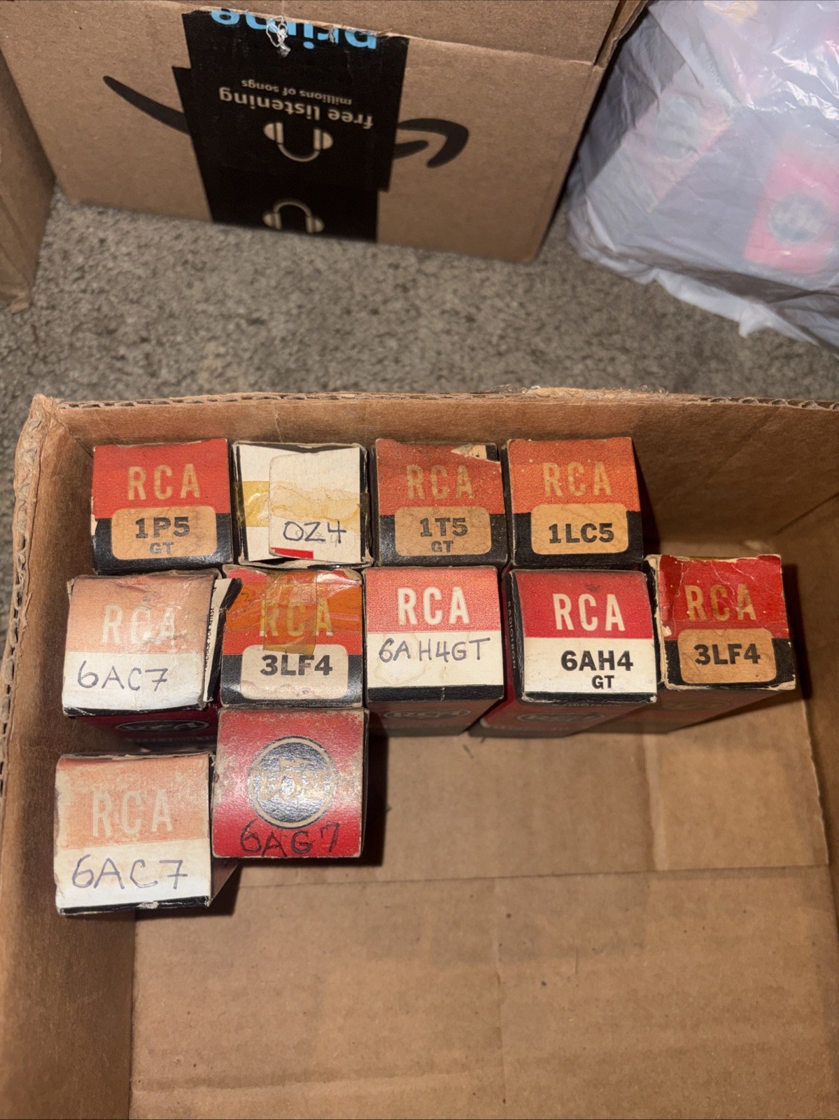 Vintage RCA Electron Tubes – NOS