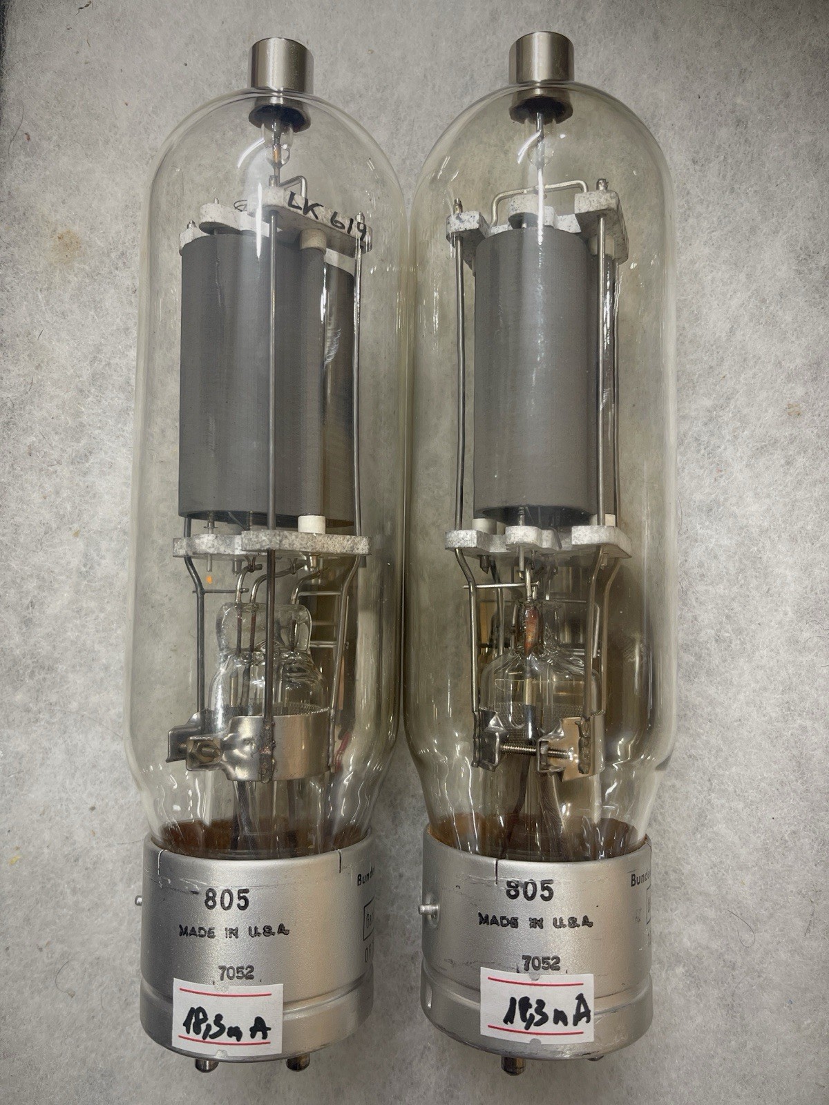 CEI 805 VT-143 838 D Getter NOS Tested Strong Matched Pair