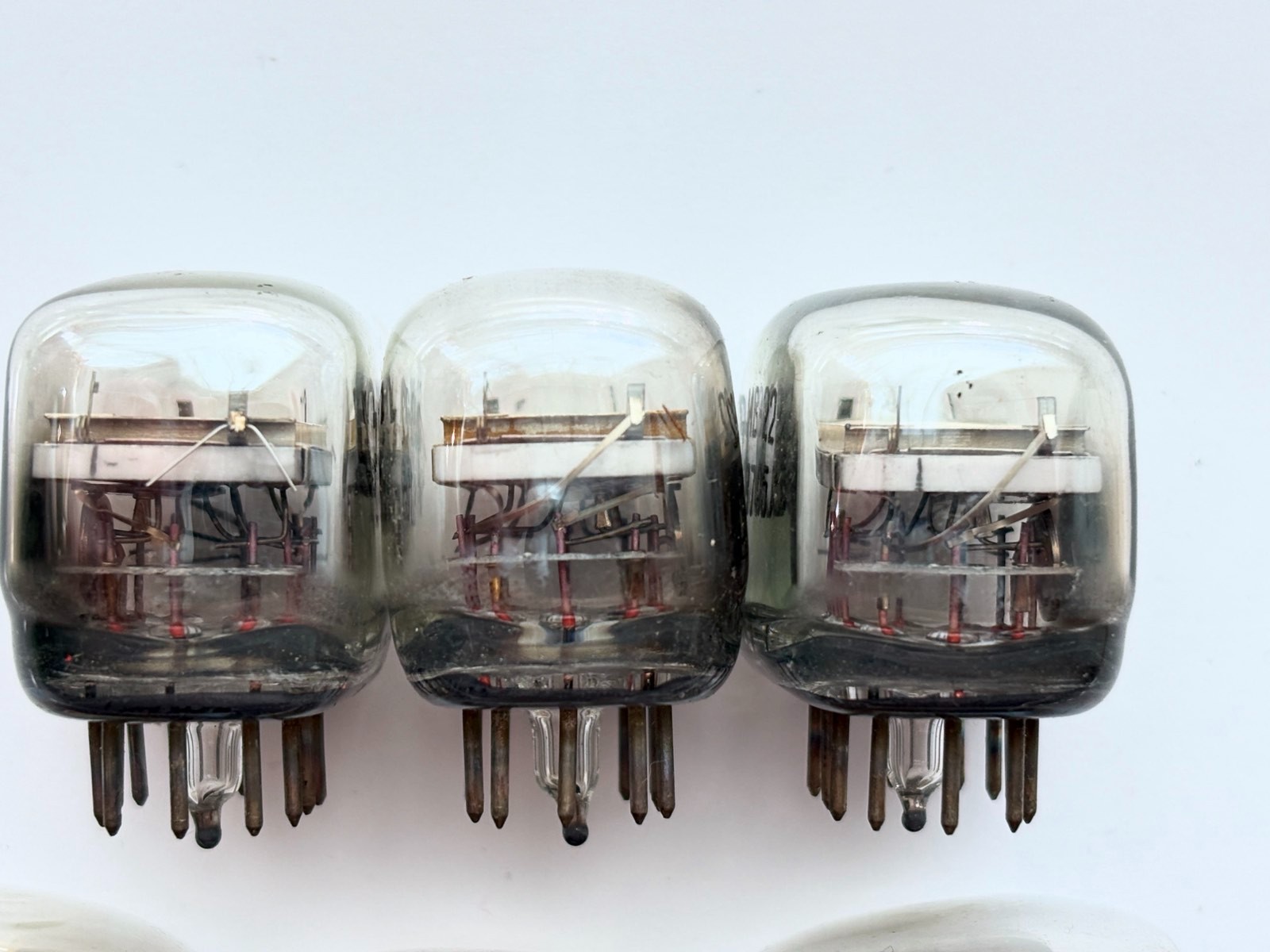 6PCS IV-22 IV 22 IV22 NIXIE VFD REFLECTOR TUBES! NOS! TESTED! RARE!
