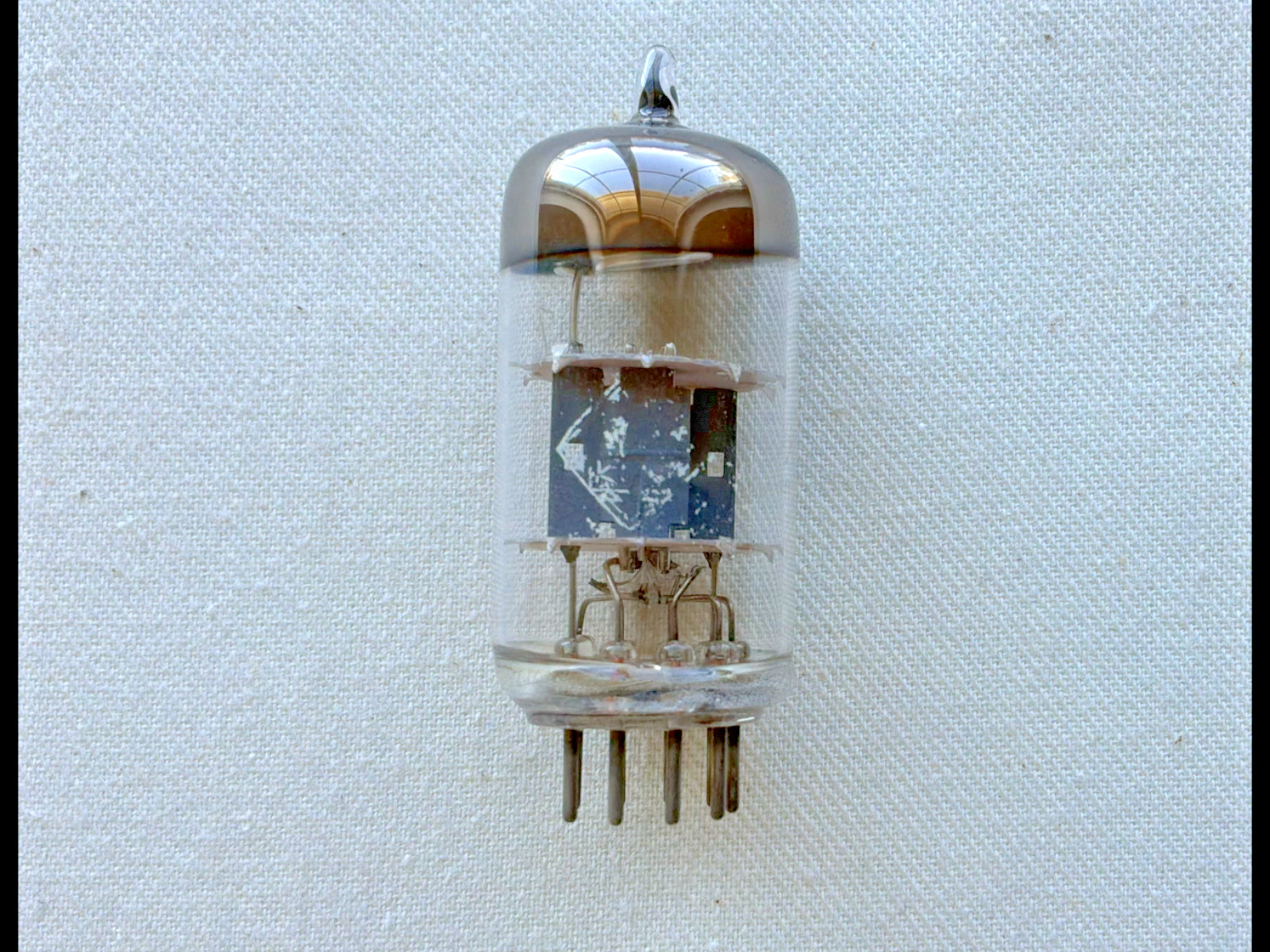 NOS Telefunken ECC83 12AX7 Diamond Bottom Short Smooth Plate 49/50 Hickok