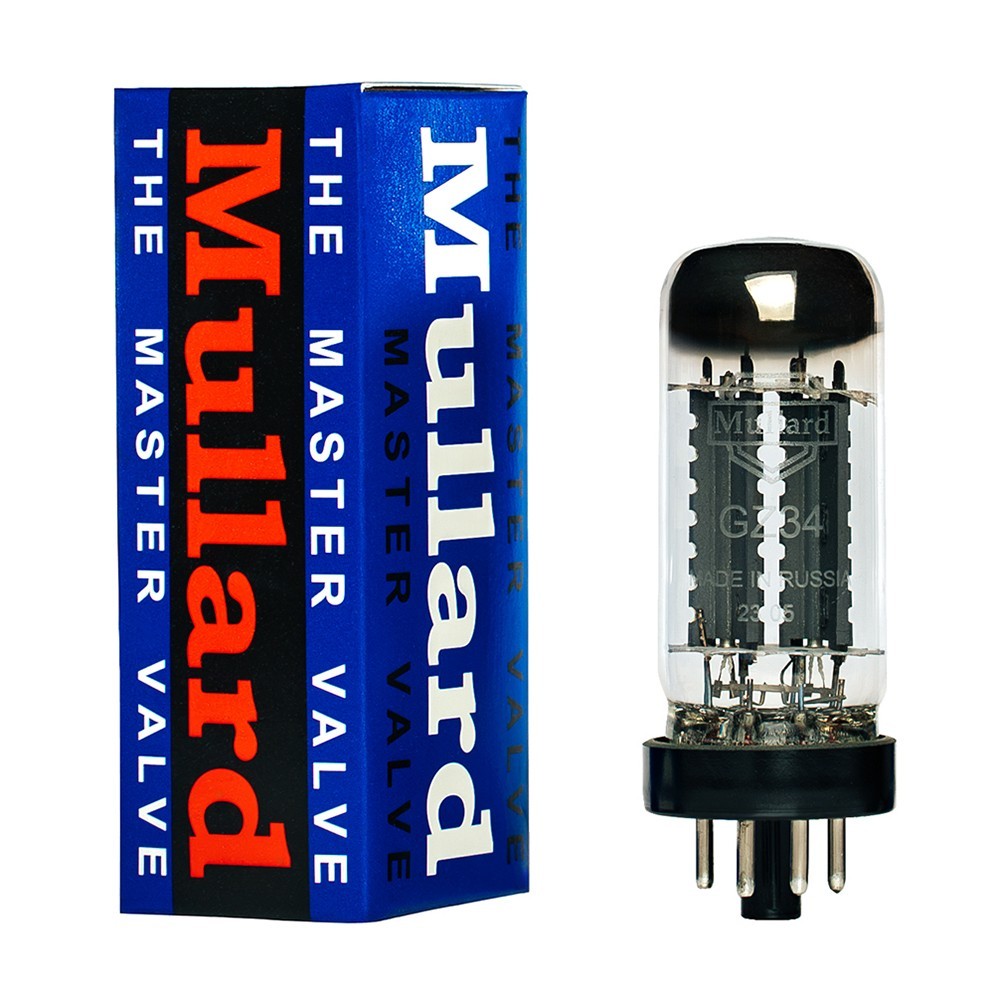 New 1x Mullard GZ34 / 5AR4 | One / Single Rectifier Tube | Free Ship
