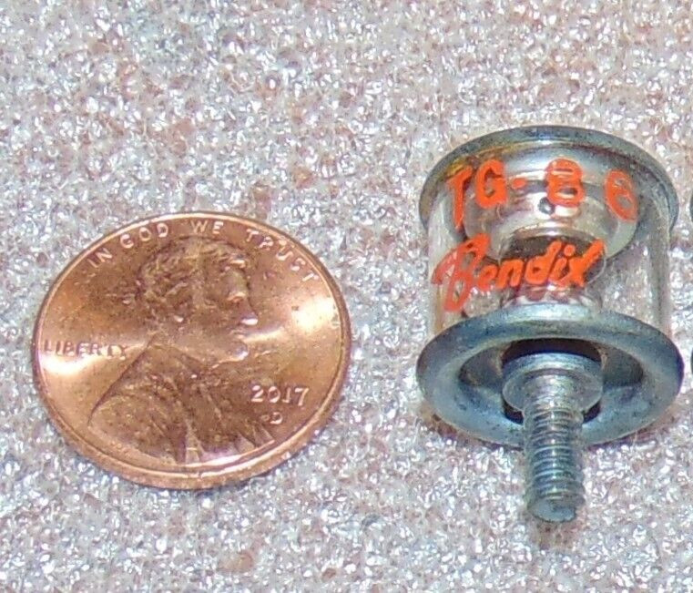 MEGA RARE WORLDS SMALLEST BENDIX NOS TUBE TG-86 SPARK GAP TUBE HIGH ENERGY USA