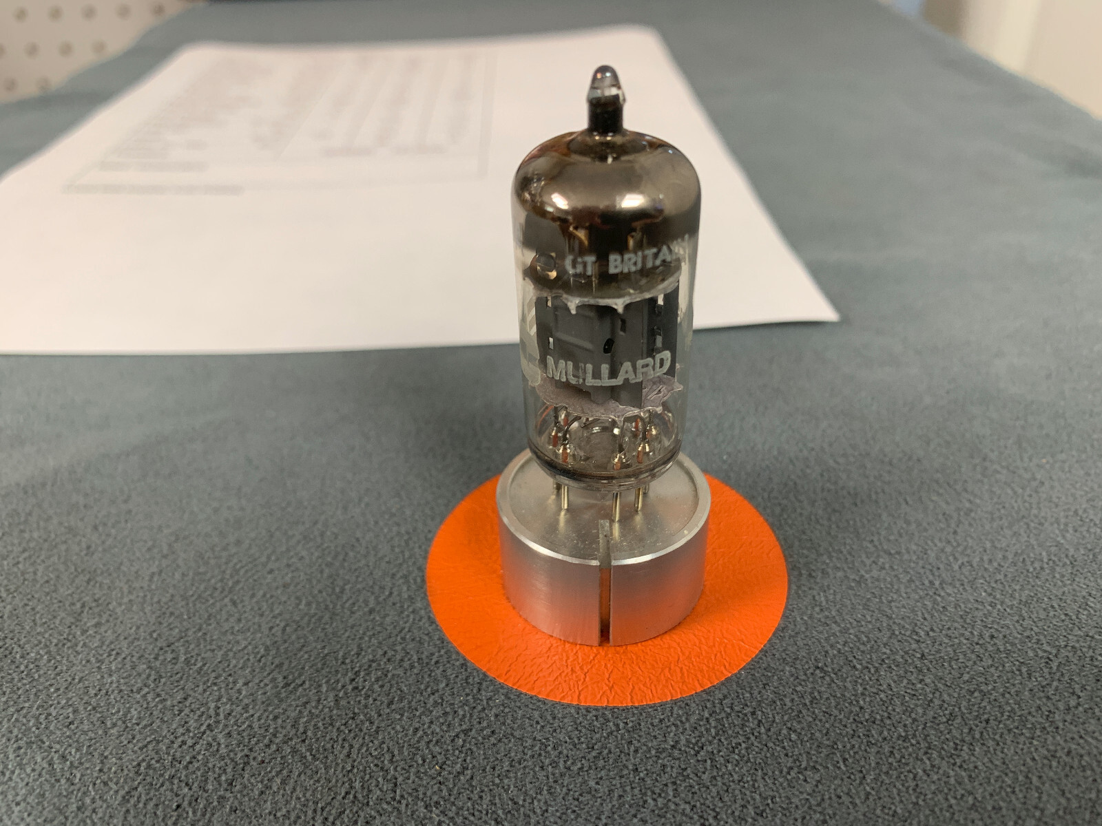 IEC Mullard 12AU7 ECC82 – Amplitrex Tested – See Pics for Test Scores