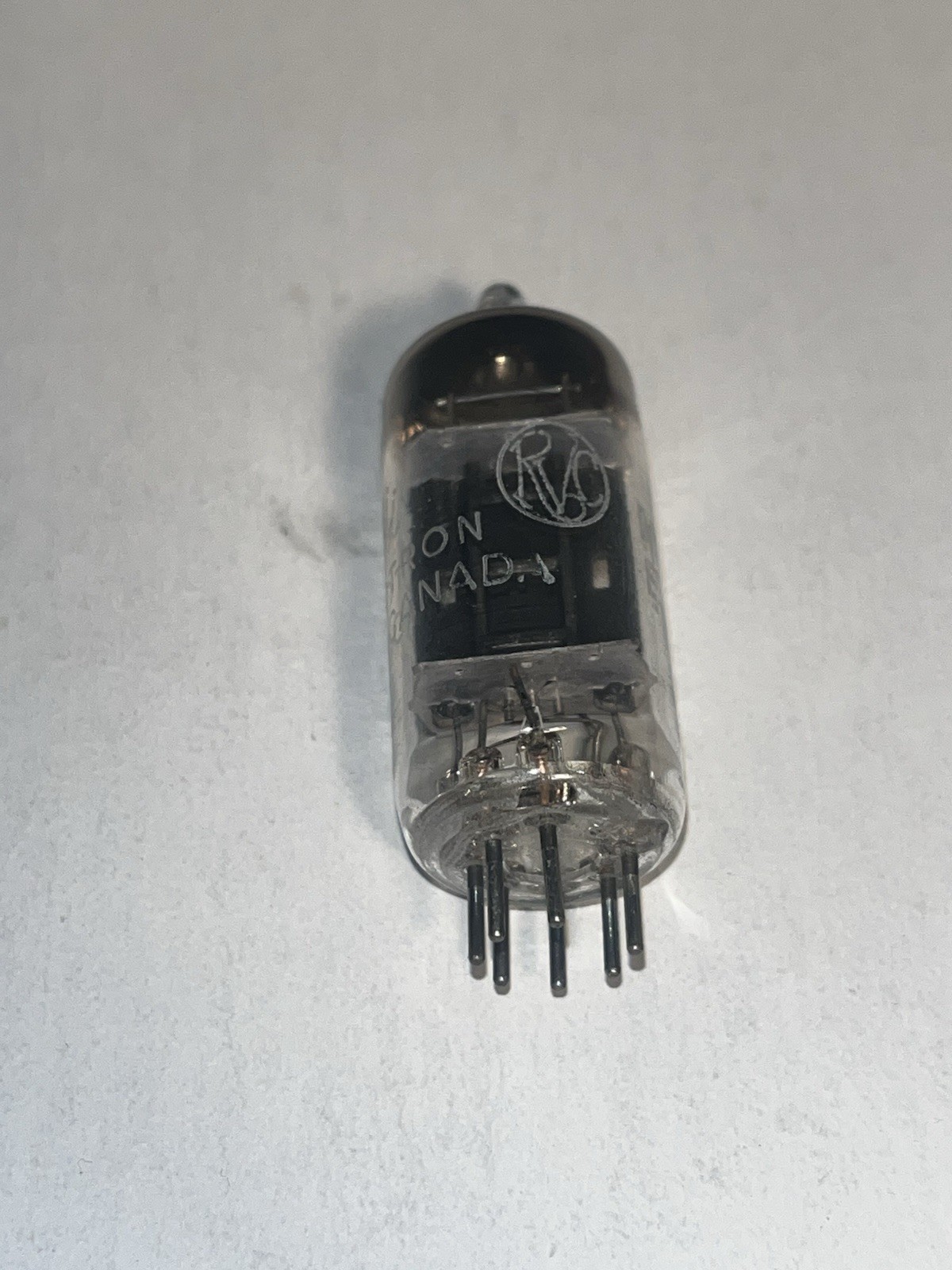 6C4 tube MARCONI vintage NOS -NIB black plate