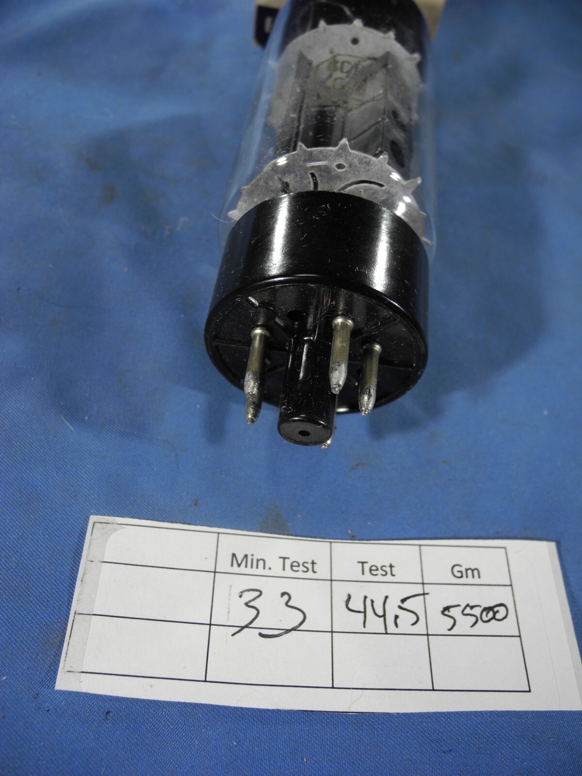 6CD6GA Electronic Vacuum Tube Tung-Sol  NOS (TESTED W/ TV-7D/U)