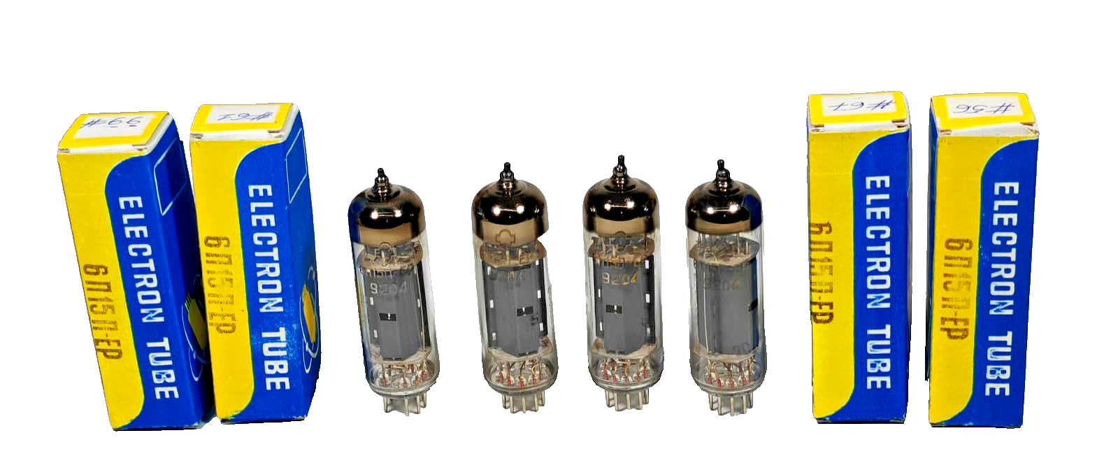 QUAD BY CURVES 6P15P-ER/EL83/ SV83/TUBES LONG LIVE/ GOLD GRID/ OTK/RHOMBUS/ NEW