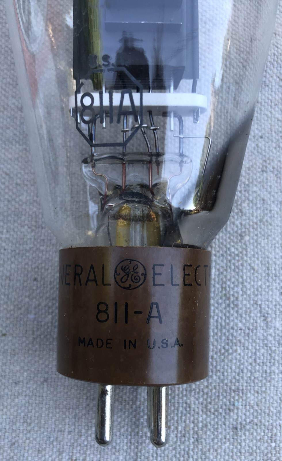 GE 811A Electronic Tube New in Damaged Box Ships Free