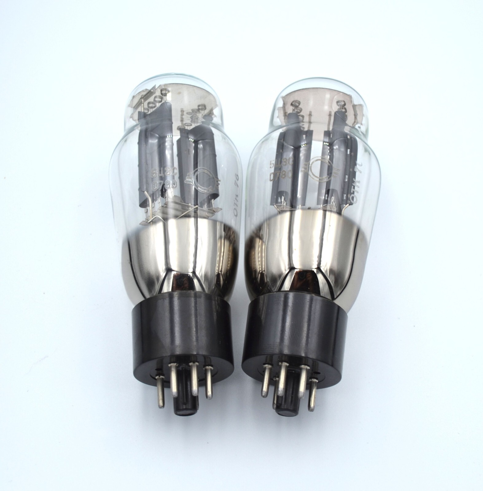 NEW 2pcs 5C3S Rectifier SVETLANA Tube NOS 5U4G GZ31 5U3C
