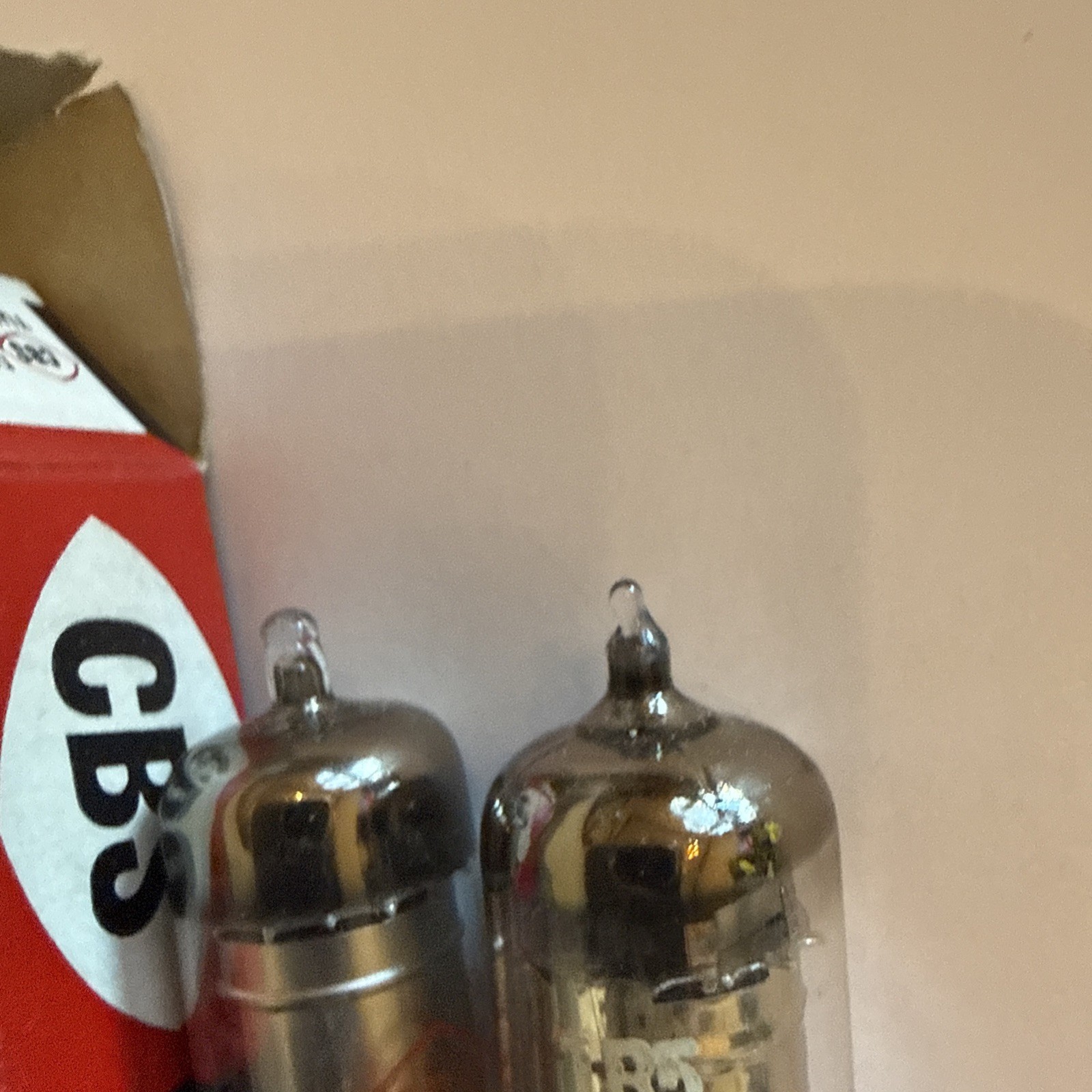 Lot Of 4: Sylvania CBS Emerson & Realistic 1R5 vacuum tubes NOS T28